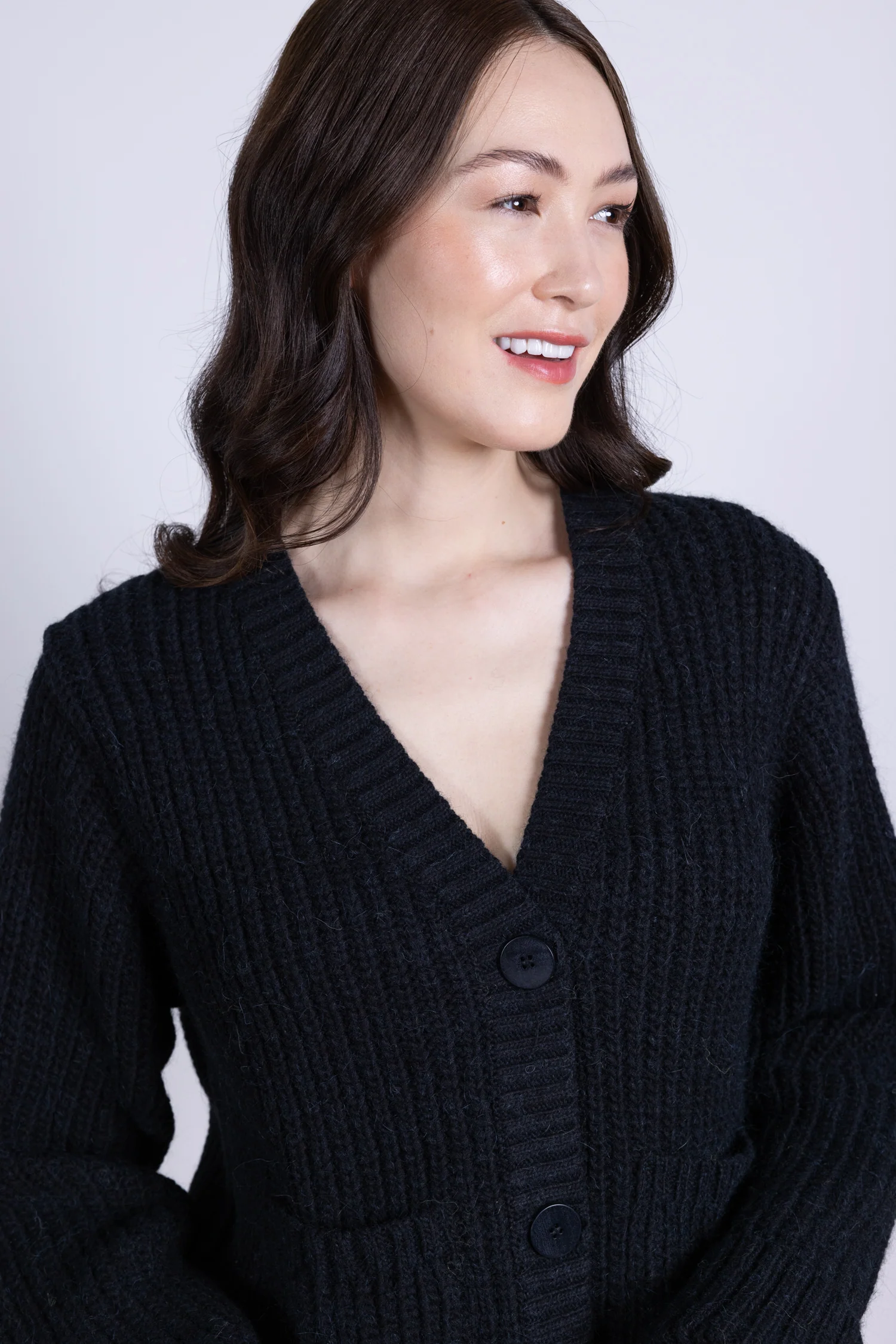 AW25 Cardi - Black - Image 2