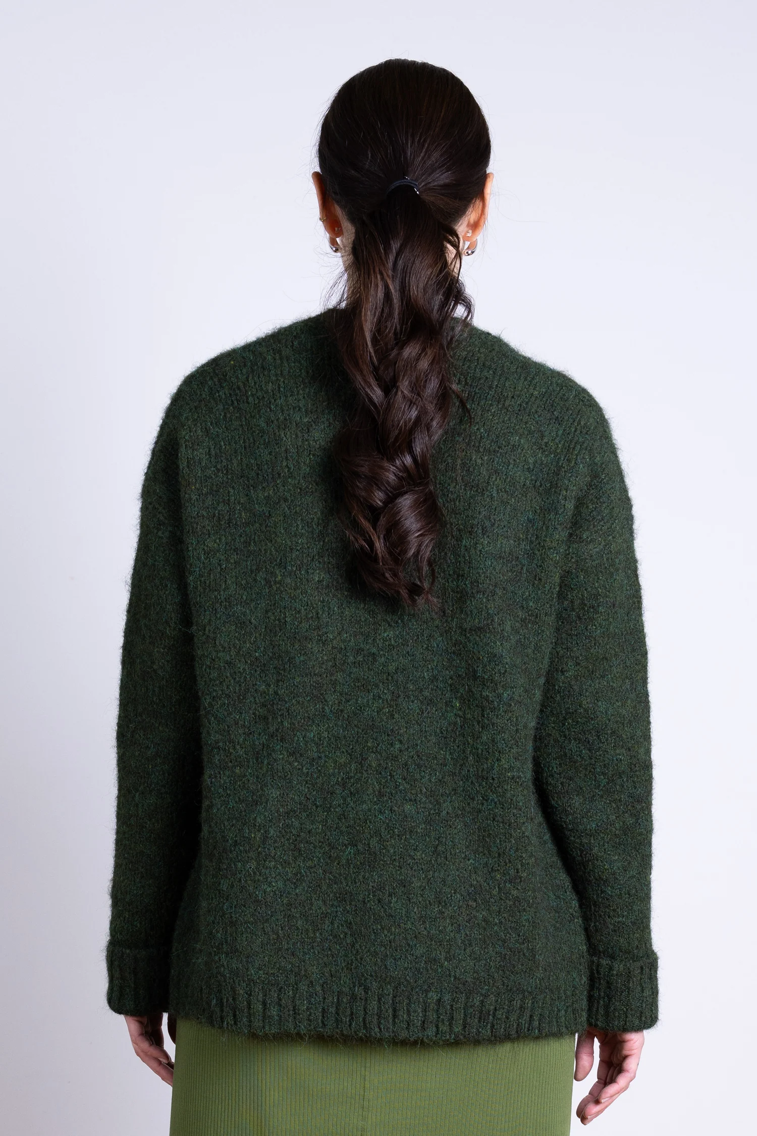AW25 Edge to Edge Cardi - Juniper - Image 3