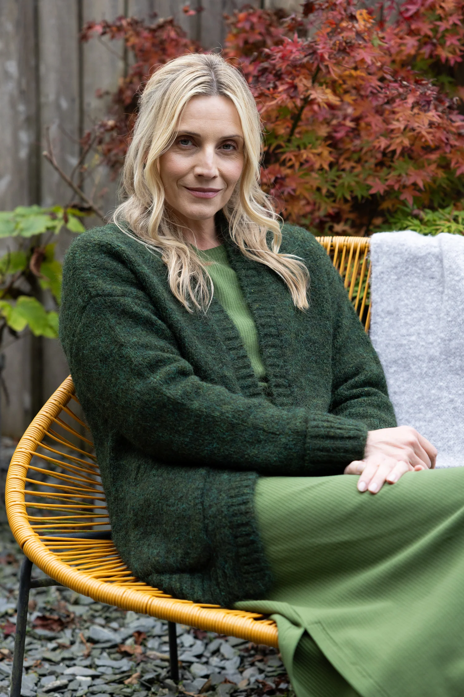 AW25 Edge to Edge Cardi - Juniper - Image 5
