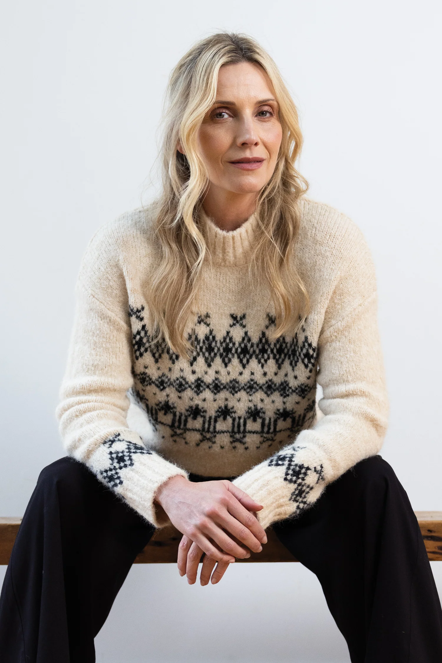 AW25 Fairisle Jumper - Ivory - Image 5