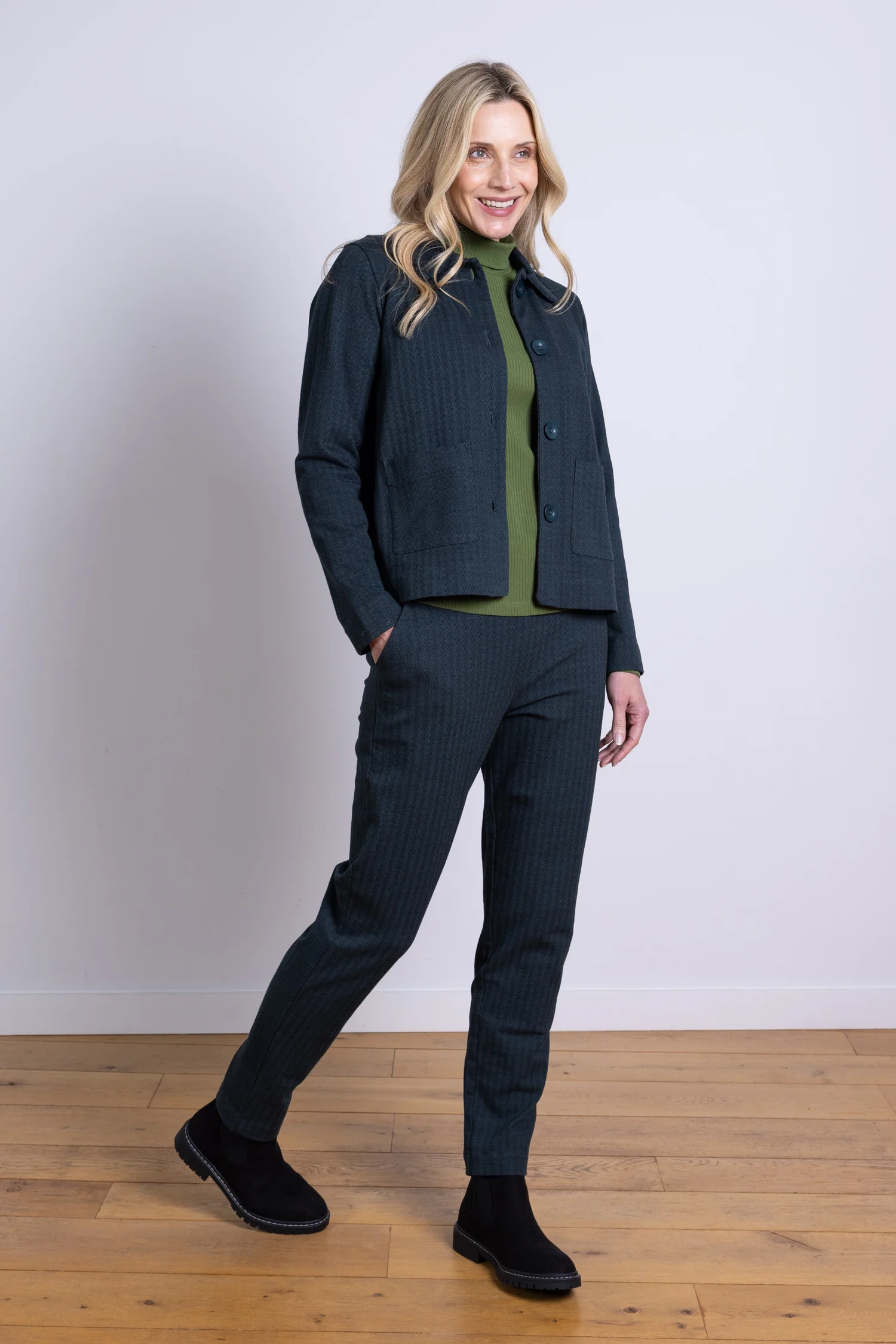 AW25 Jersey Jacket - Midnight - Image 3