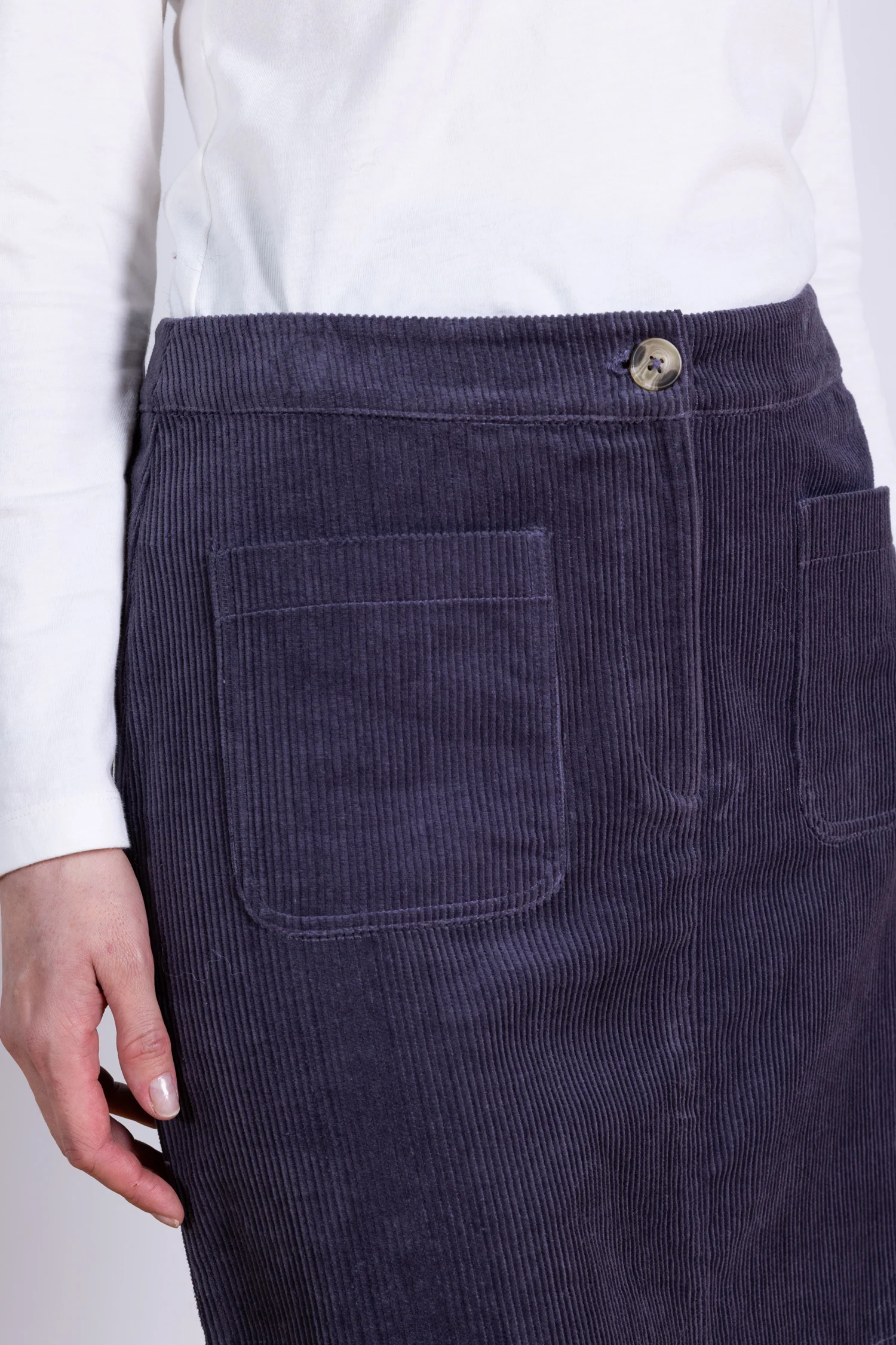 AW25 Pocket Mini Skirt - Plum - Image 3