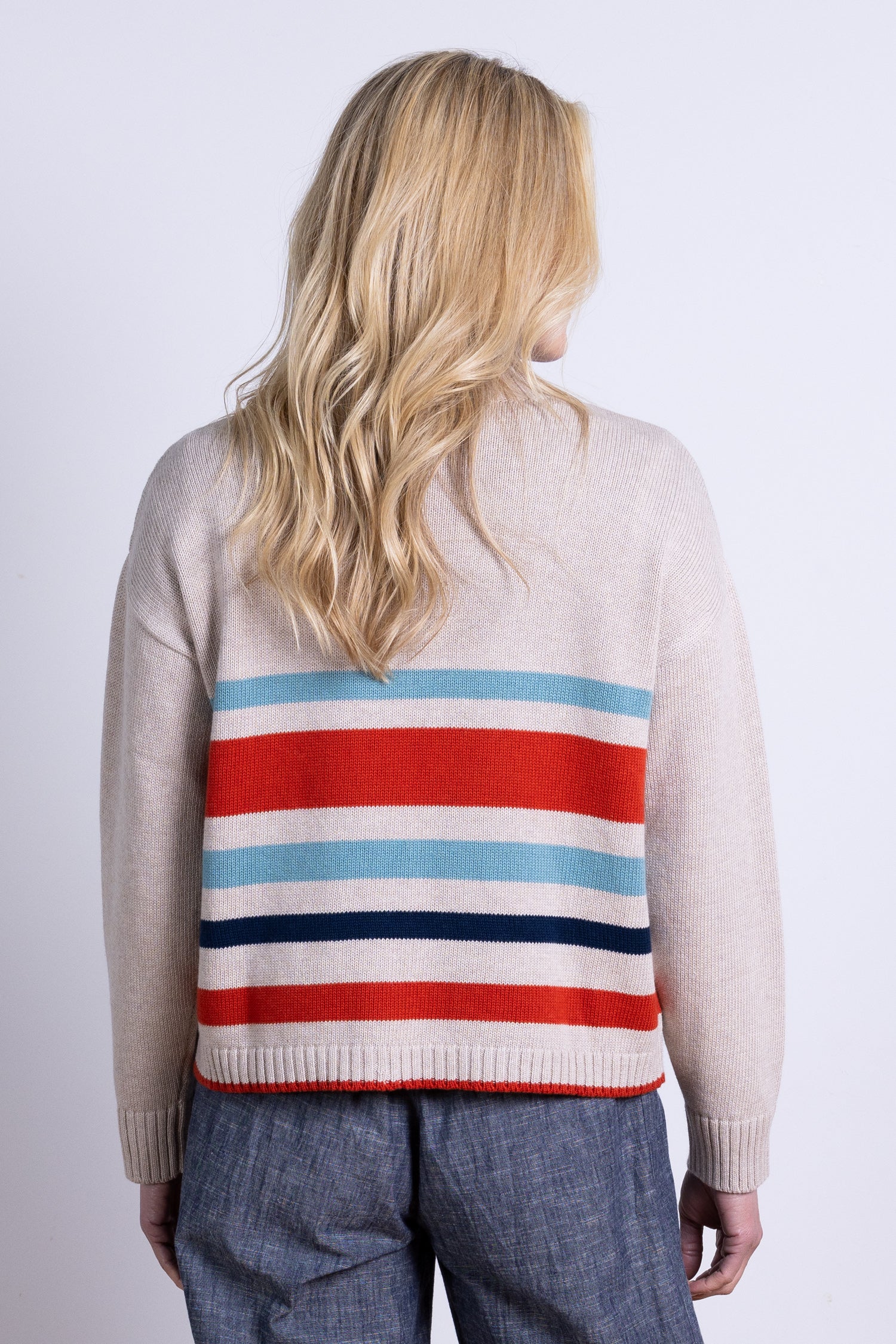 AW25 Striped Jumper - Multi - Image 3