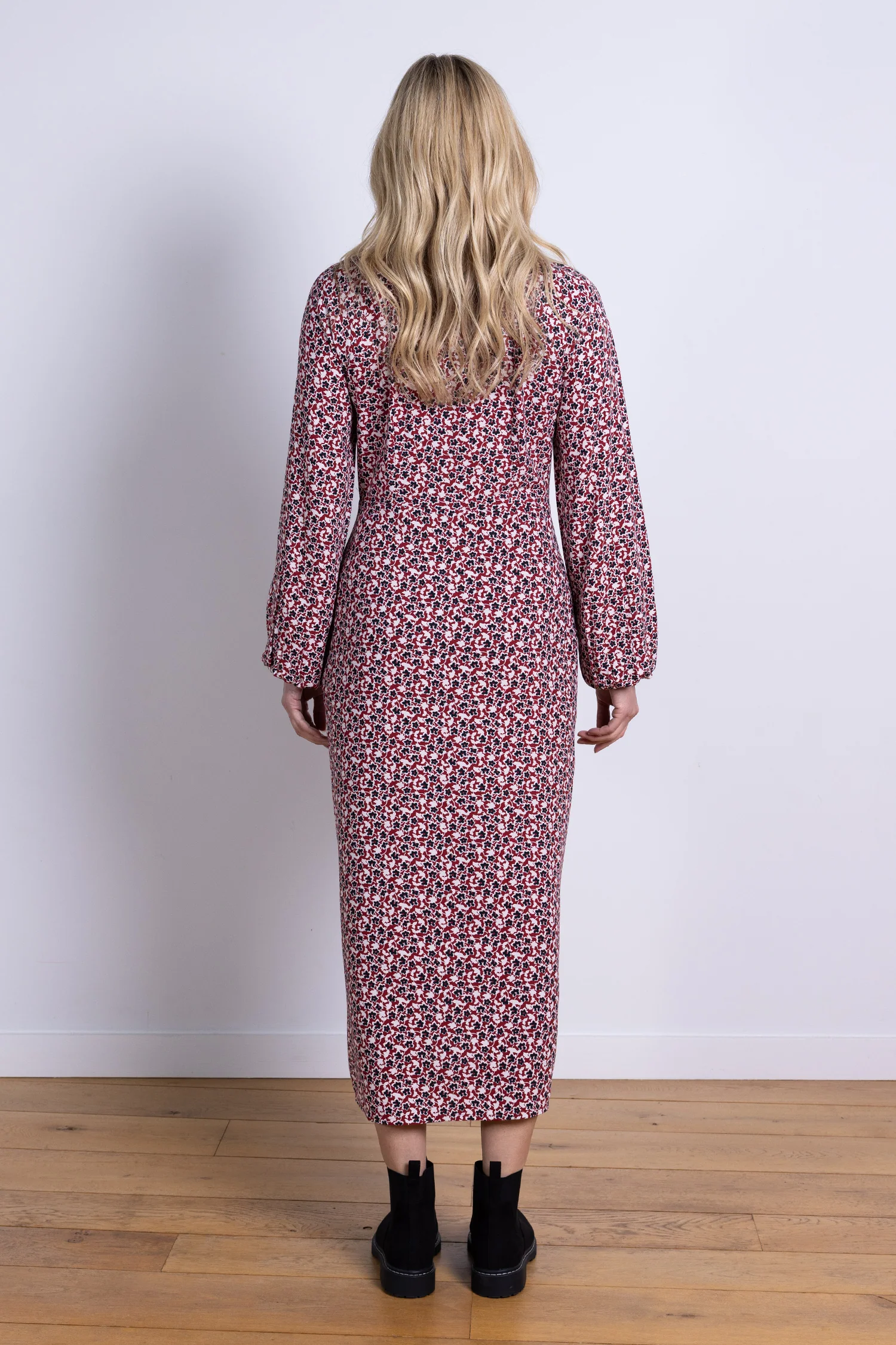 AW25 Sweetheart Midi - Scarlet - Image 3