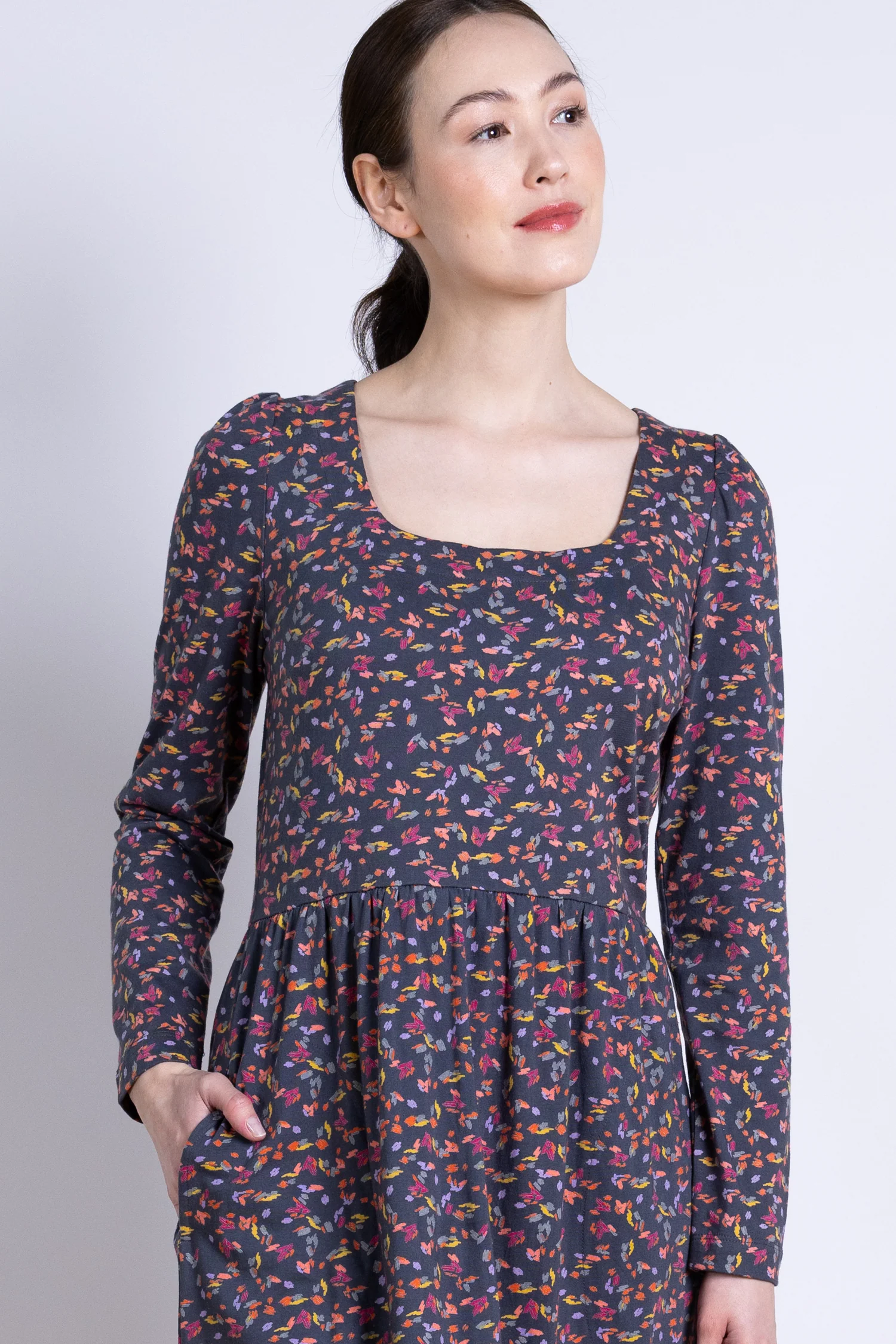 AW25 Tiered Dress - Multi - Image 2