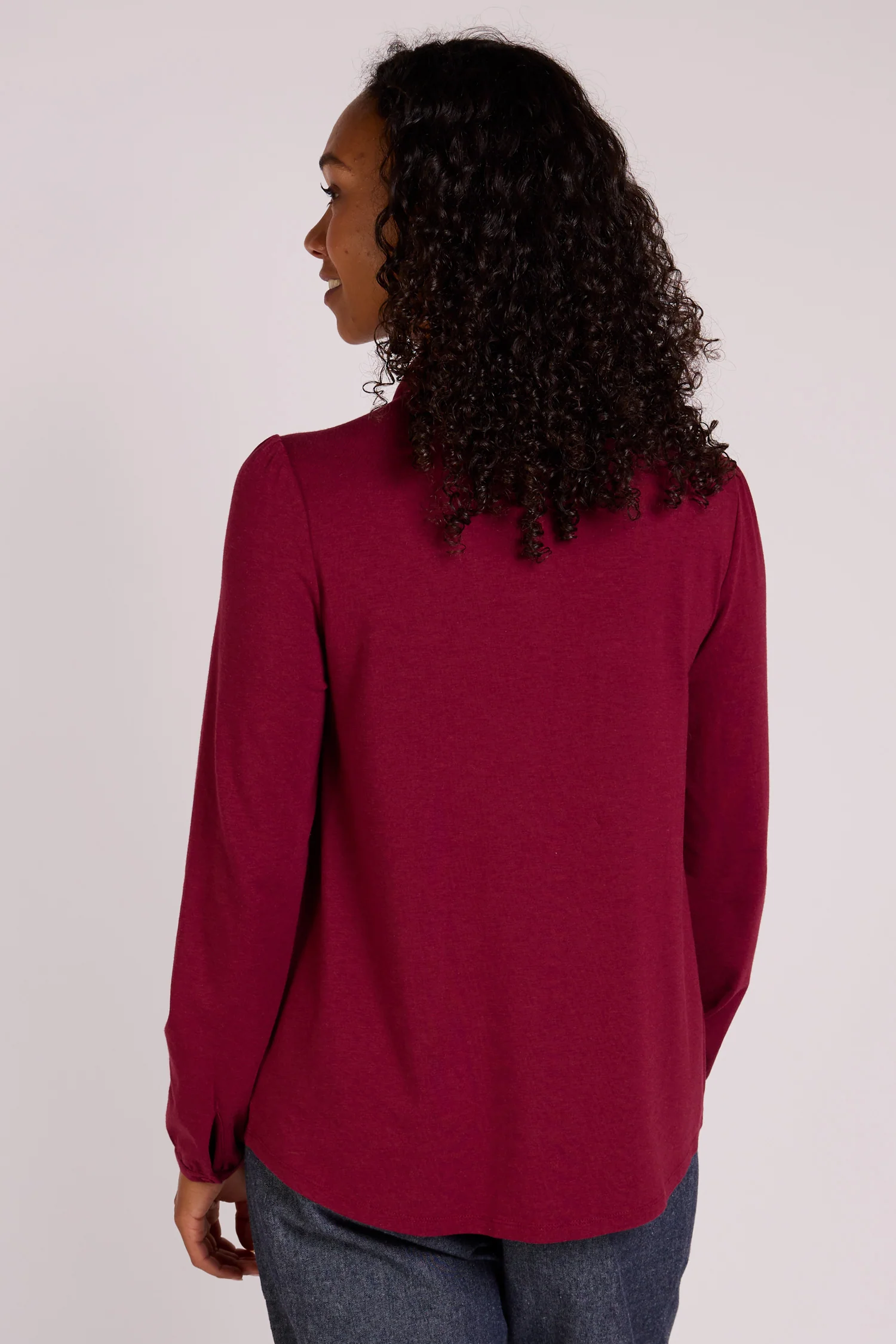 Peter Pan Collar Shirt - Image 4