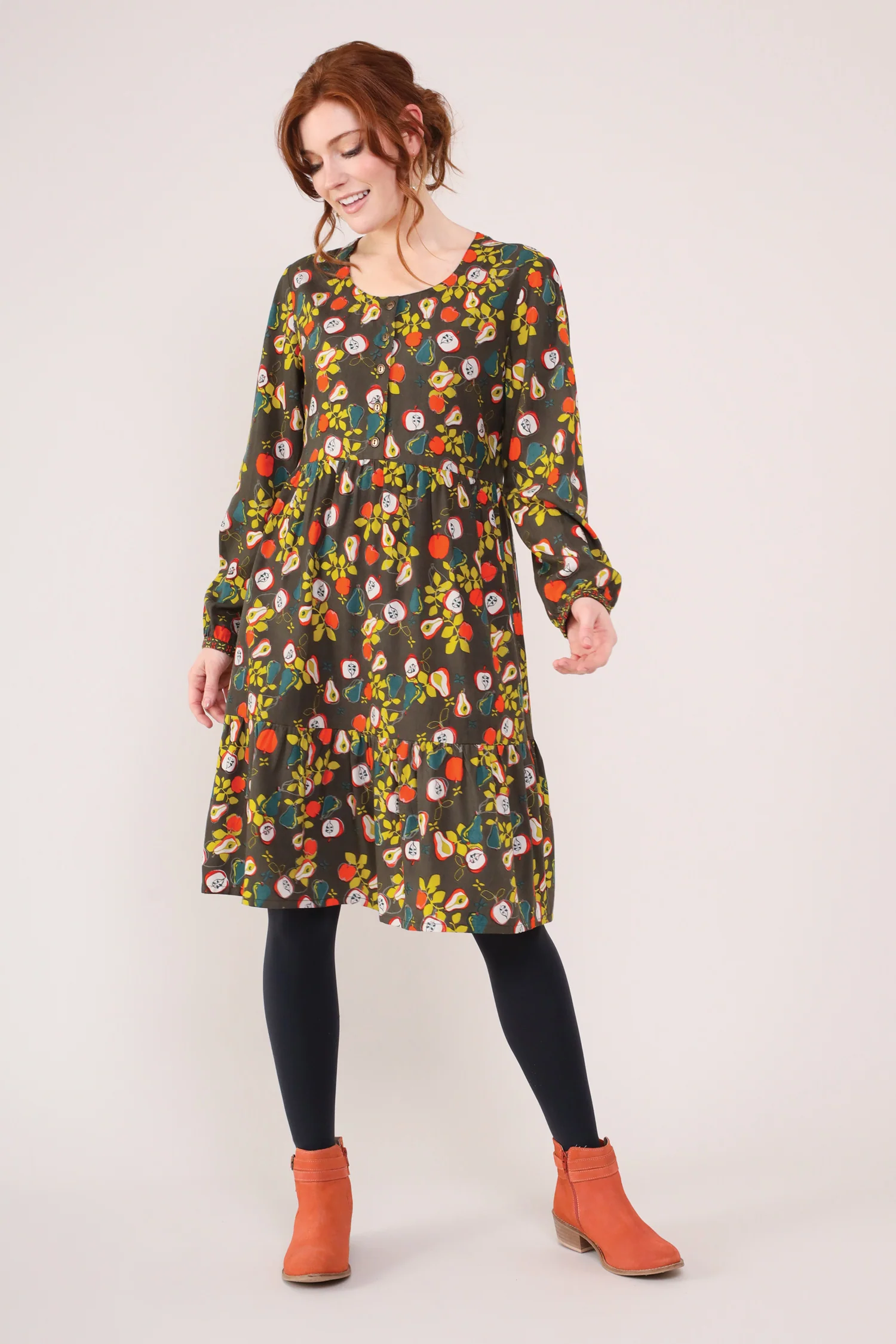 Button Tunic Dress - Image 2
