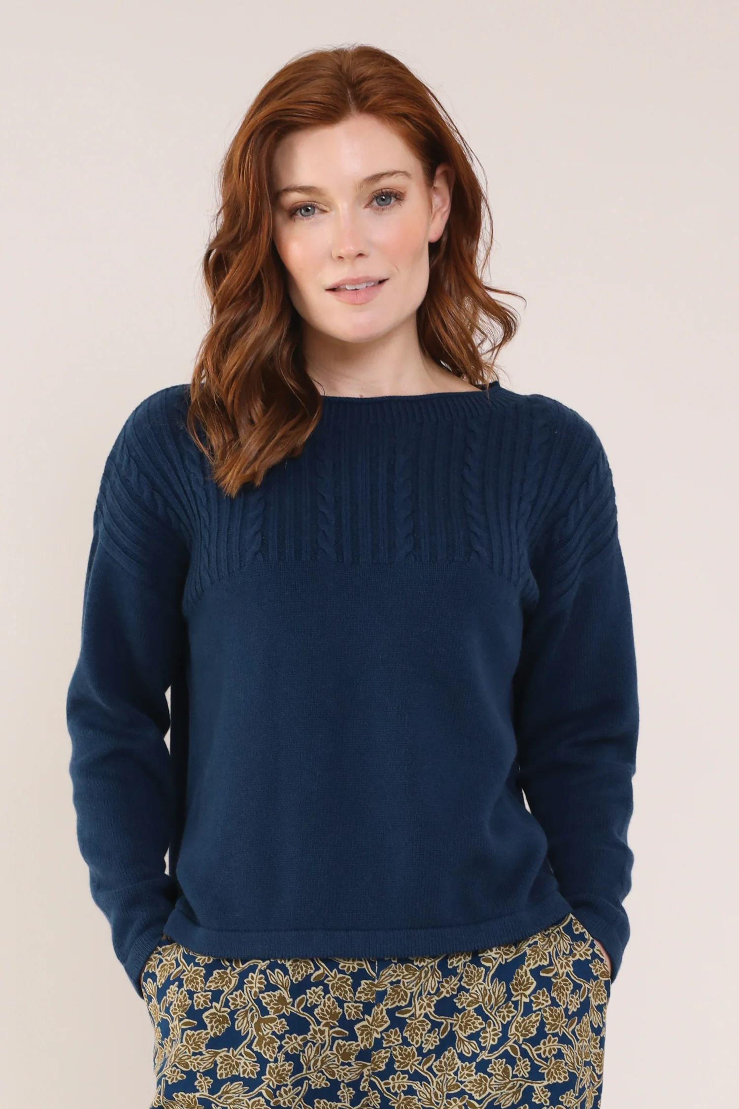 Cable Knit Jumper - Image 7