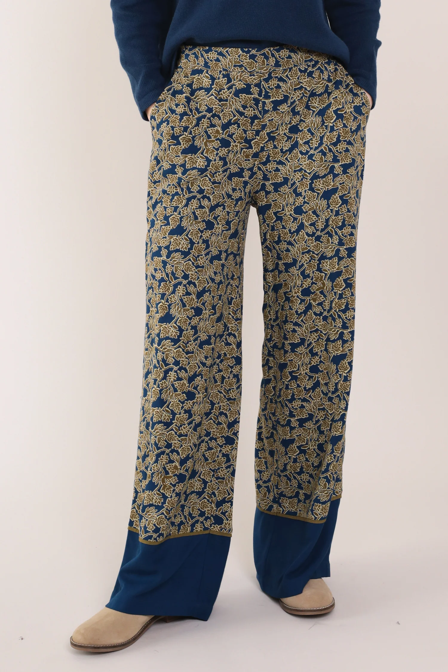 Contrast Hem Trouser - Image 2