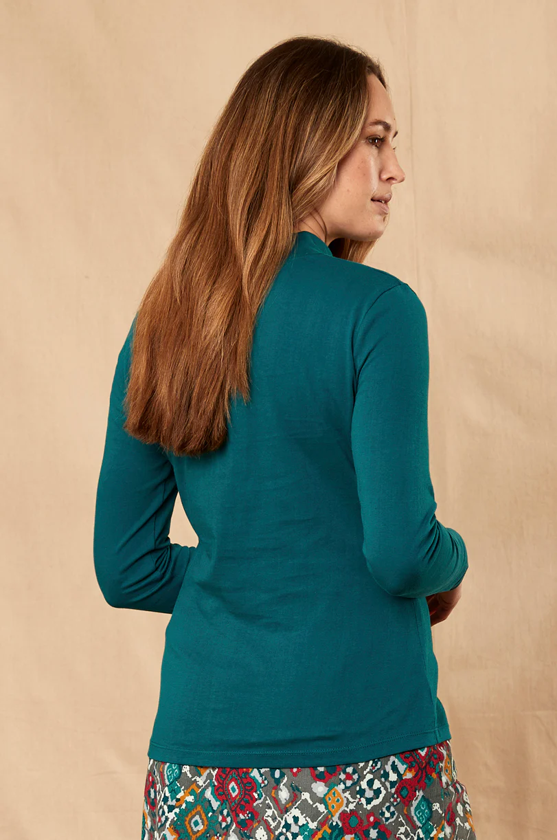 GOTS Organic Cotton Turtle Neck Top - Image 17