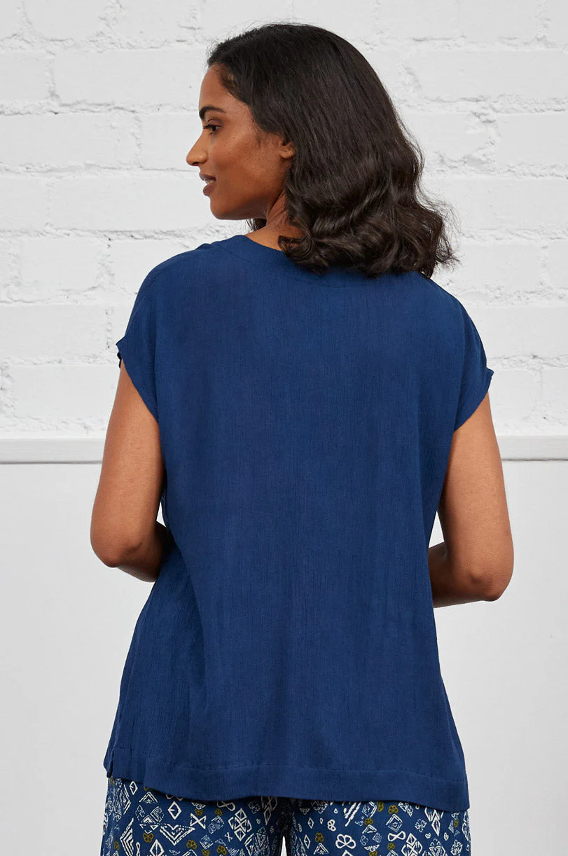 Crinkle Viscose Top - Image 3