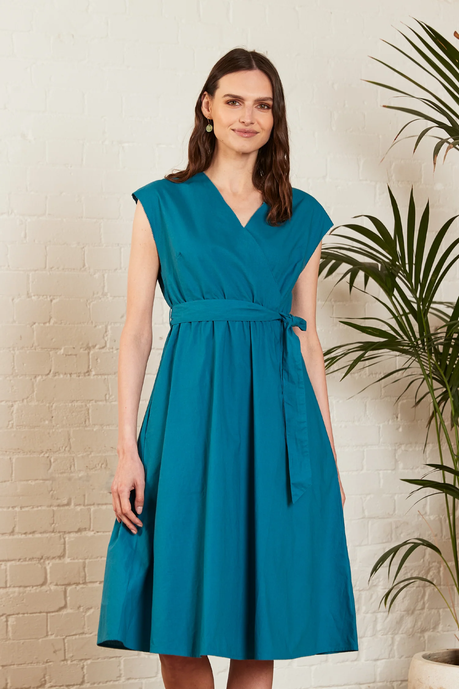 Cotton Poplin Dress - Image 5
