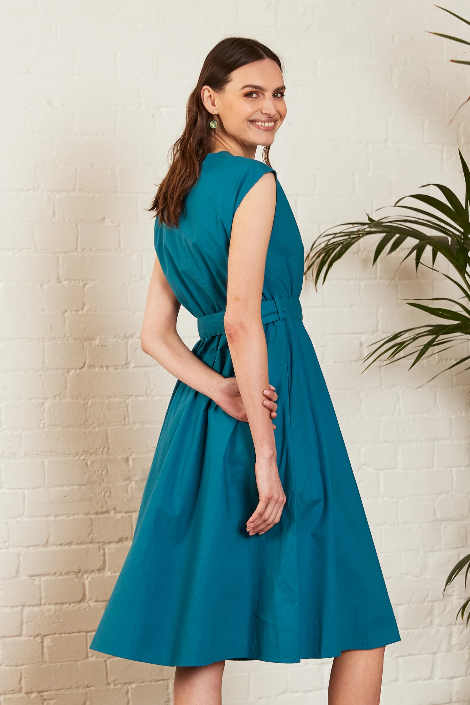 Cotton Poplin Dress - Image 7