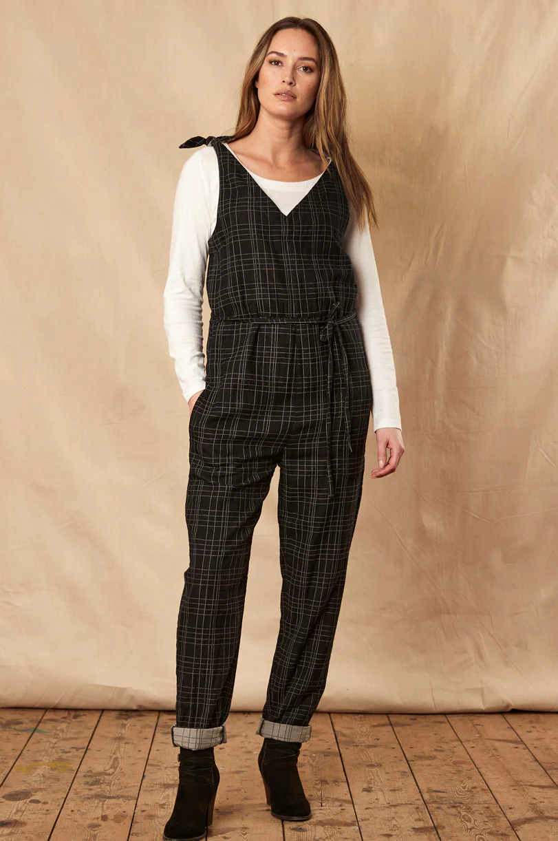 CQ1056  Double Cotton Jumpsuit - Image 6