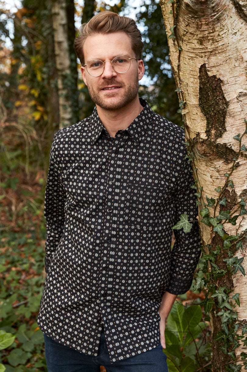 CR9002 Mens Longsleeve Cariad Shirt - Image 2