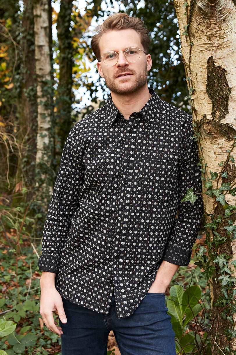 CR9002 Mens Longsleeve Cariad Shirt - Image 6