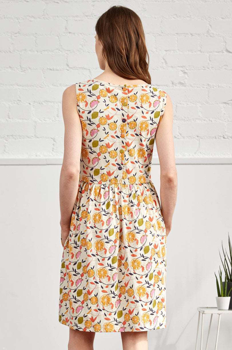 CT3118 Gathered Tunic Dress - Image 3