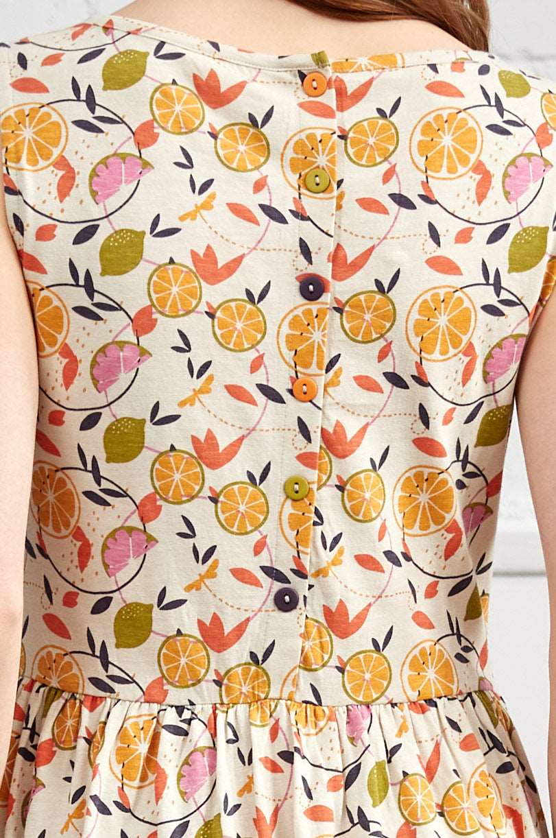 CT3118 Gathered Tunic Dress - Image 4