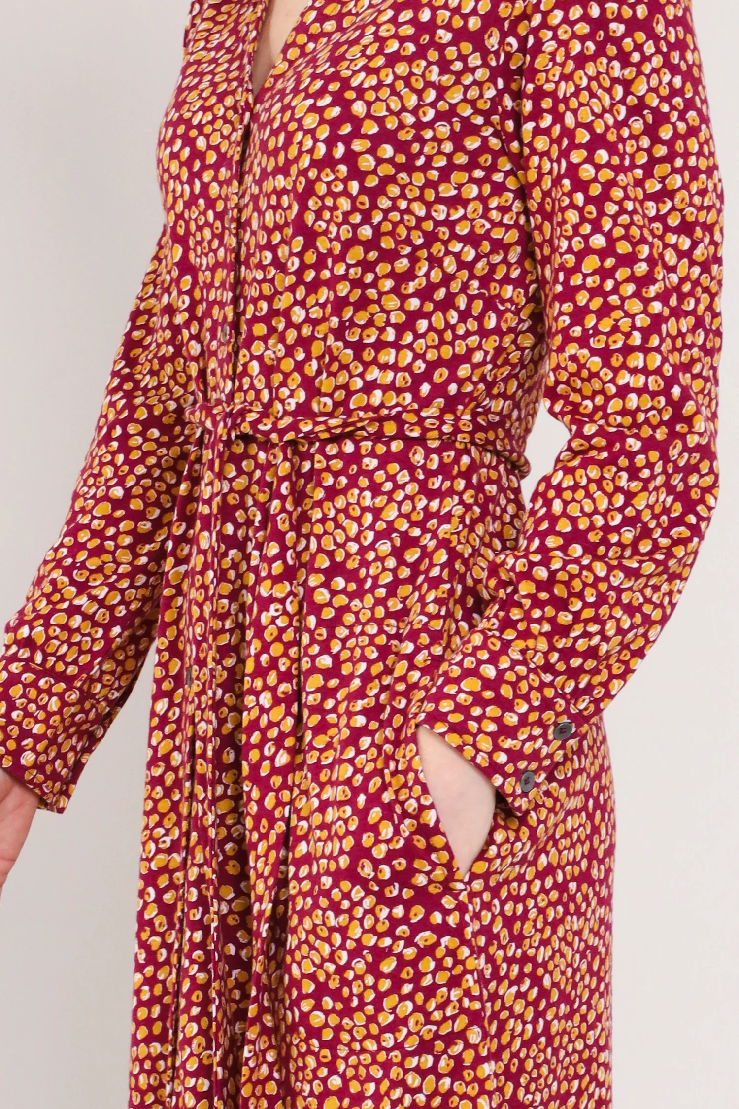 Dotty Shirt Dress - Image 2