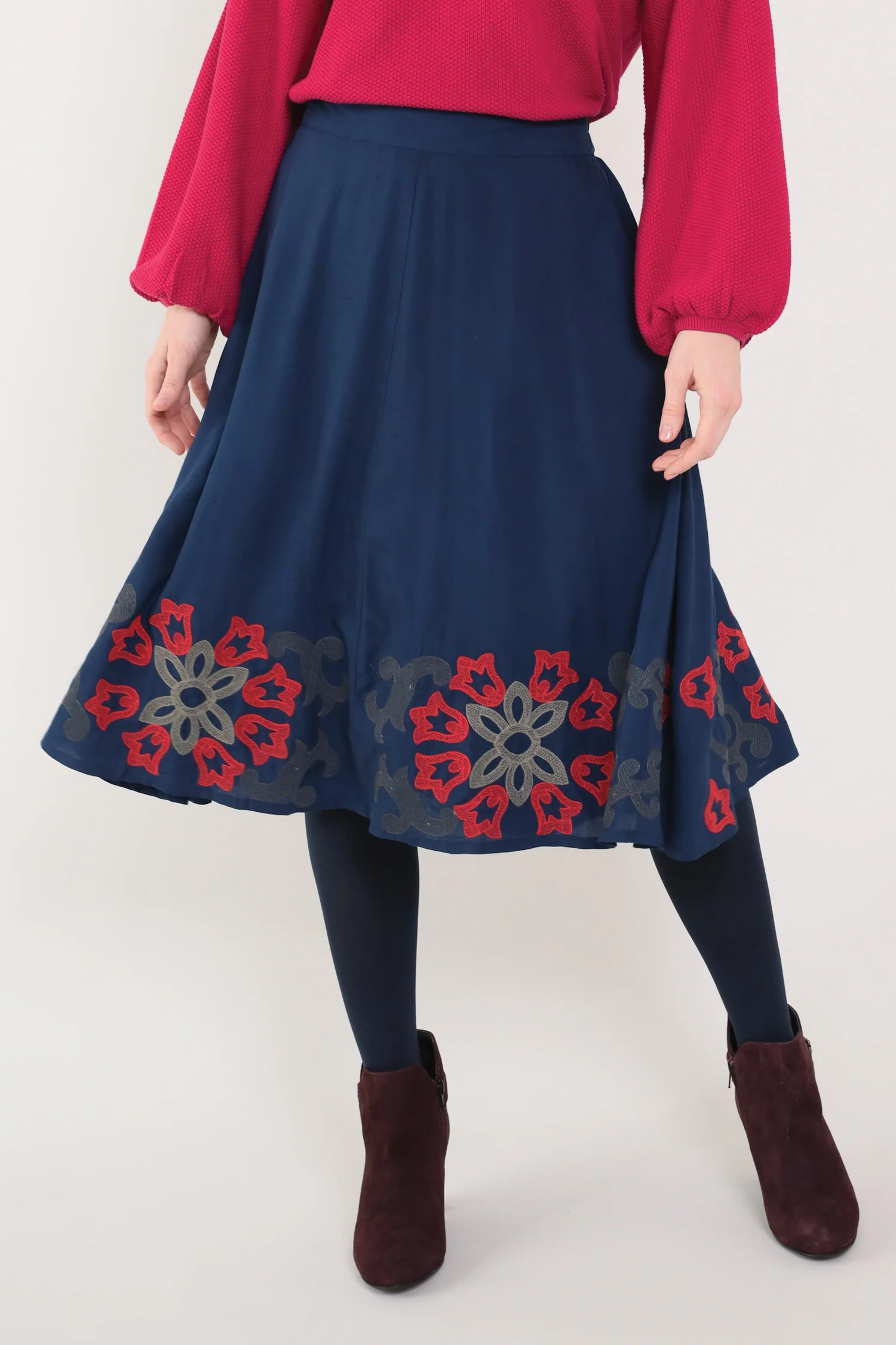 Embroidered Skirt