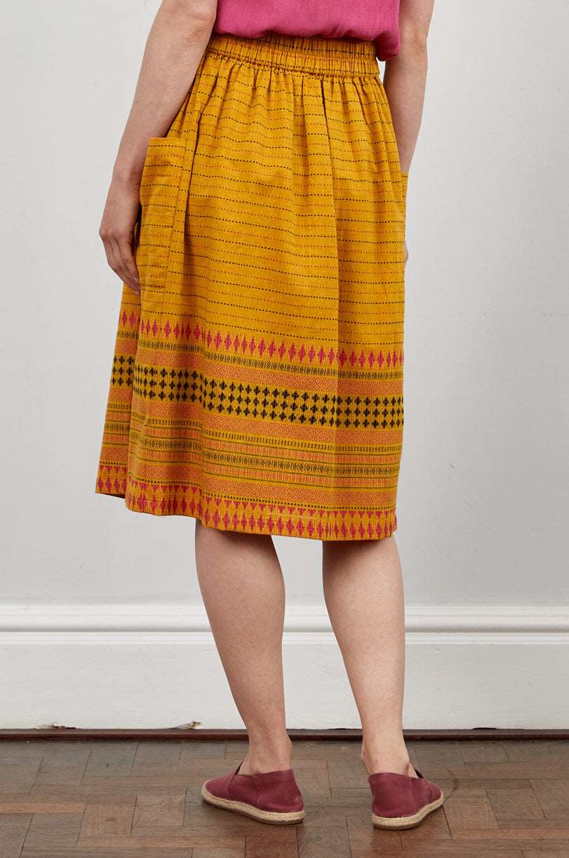 GJ8039 Gathered Skirt - Image 4