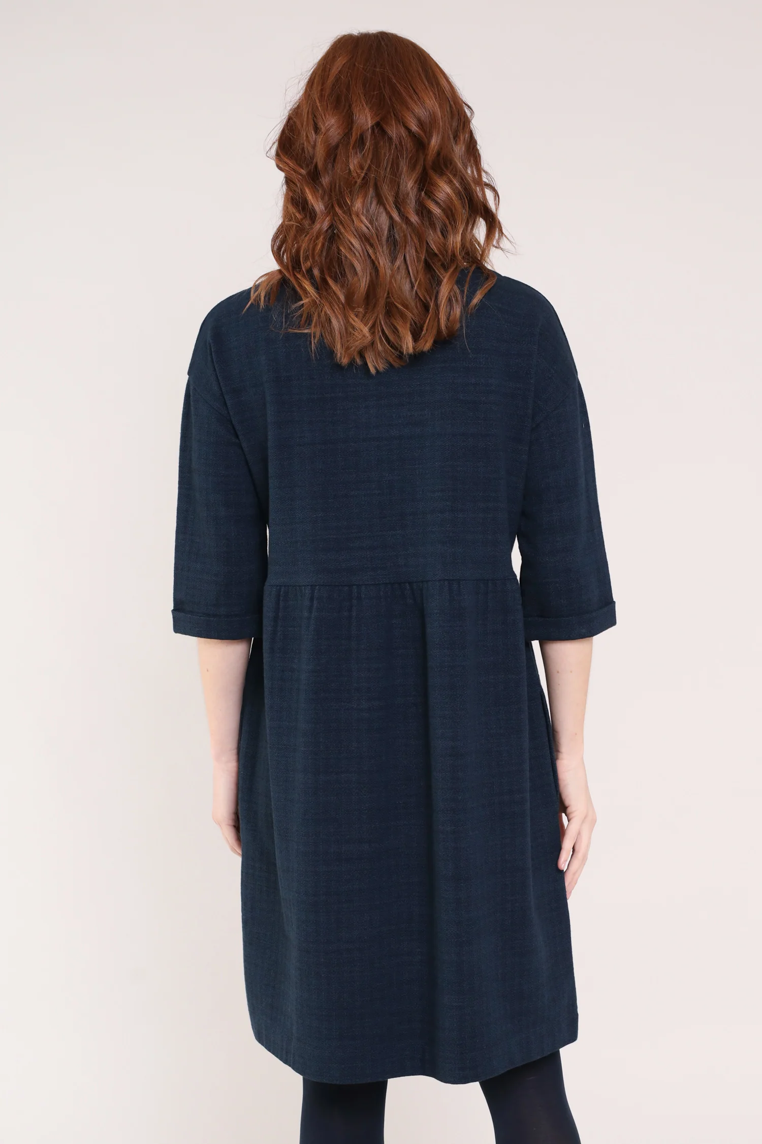 GOTS Dropped Shoulder Tunic Dress - Image 3
