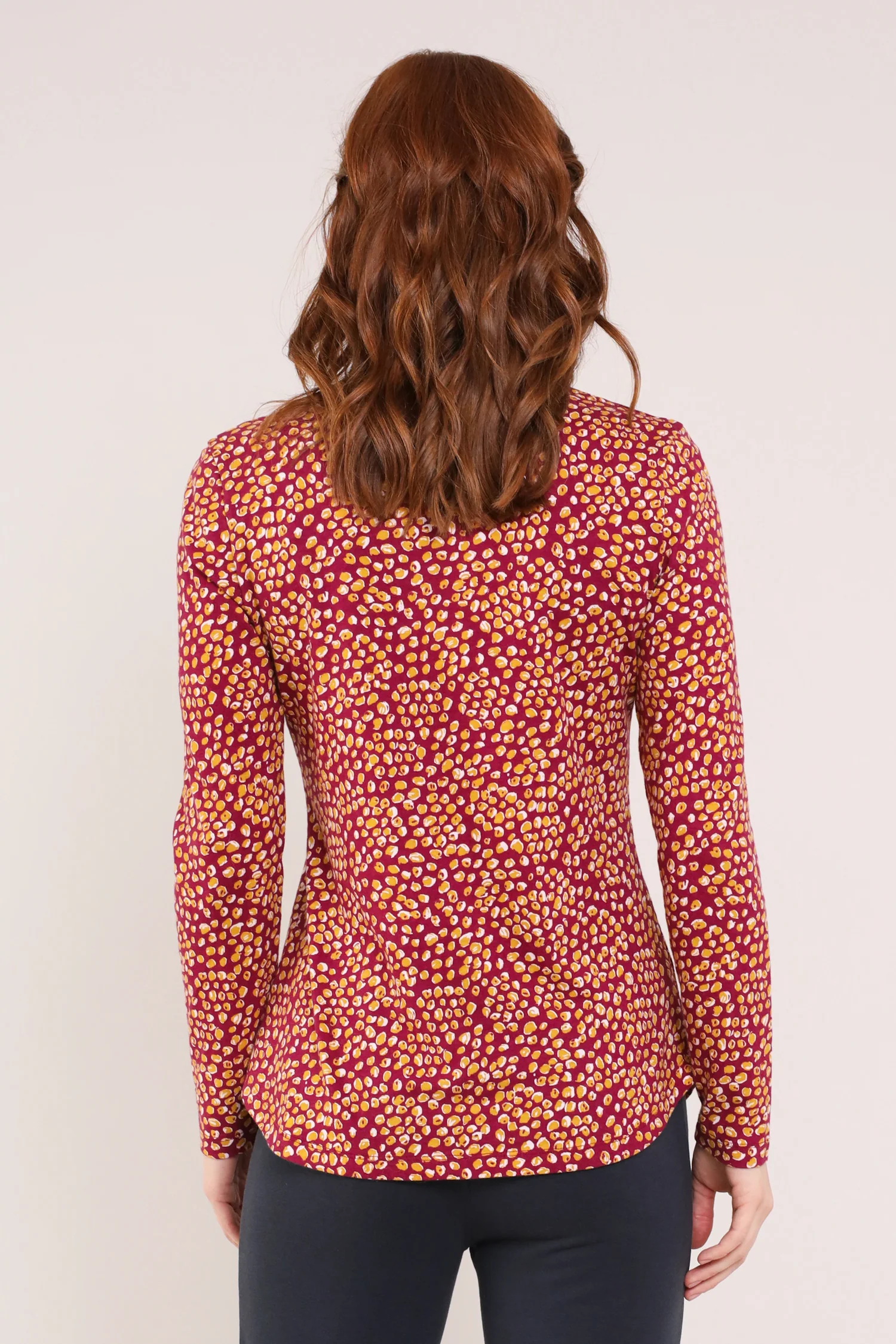 GOTS Nehru collar jersey Top - Image 4