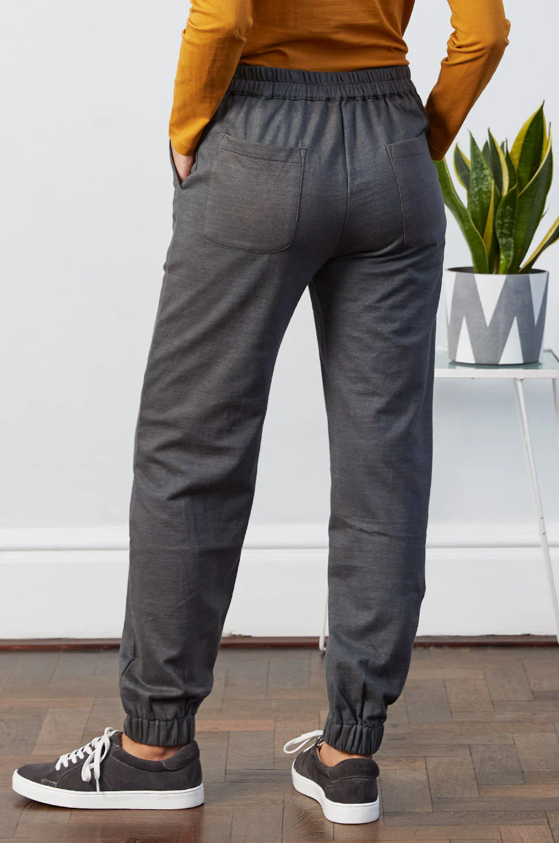 GOTS Organic Cotton Jersey Lounge Trousers - Image 6