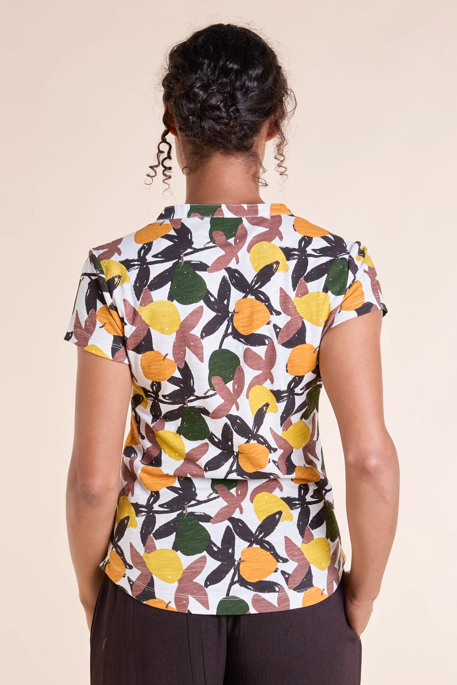 SS25 GOTS Organic Cotton Jersey Shirt - Ivory - Image 4