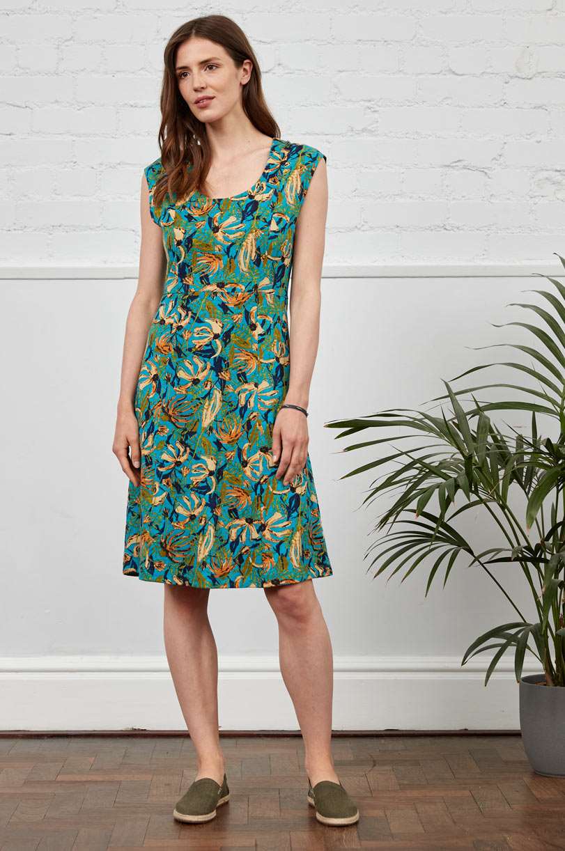 HG2123 Organic Fit and Flare Dress - Image 2