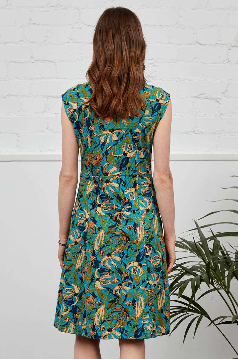 HG2123 Organic Fit and Flare Dress - Image 3