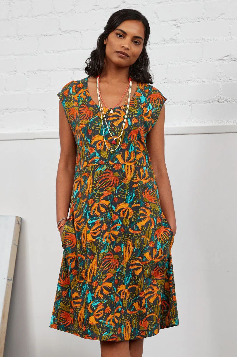 HG2123 Organic Fit and Flare Dress - Image 5
