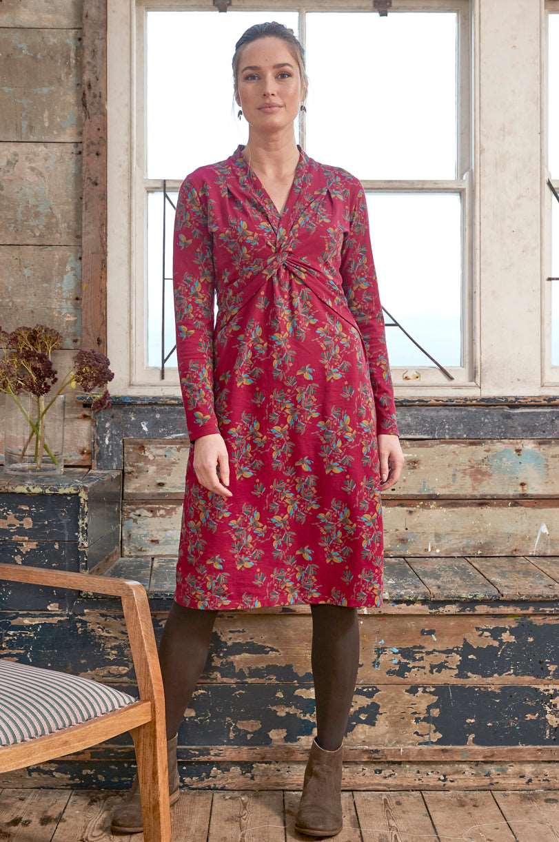 HR2109 Knot Front Dress - Image 2
