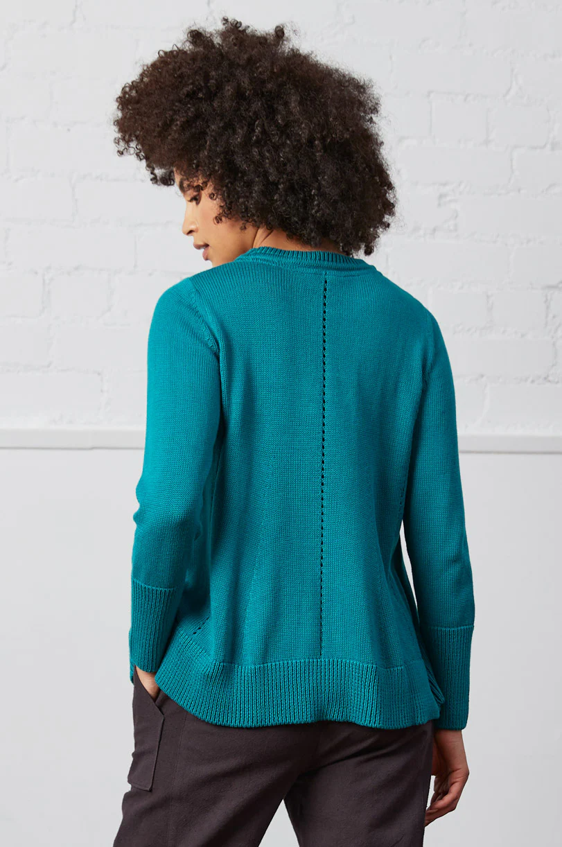 KD7055 Cotton Fit and Flare Knit Jumper - Image 5