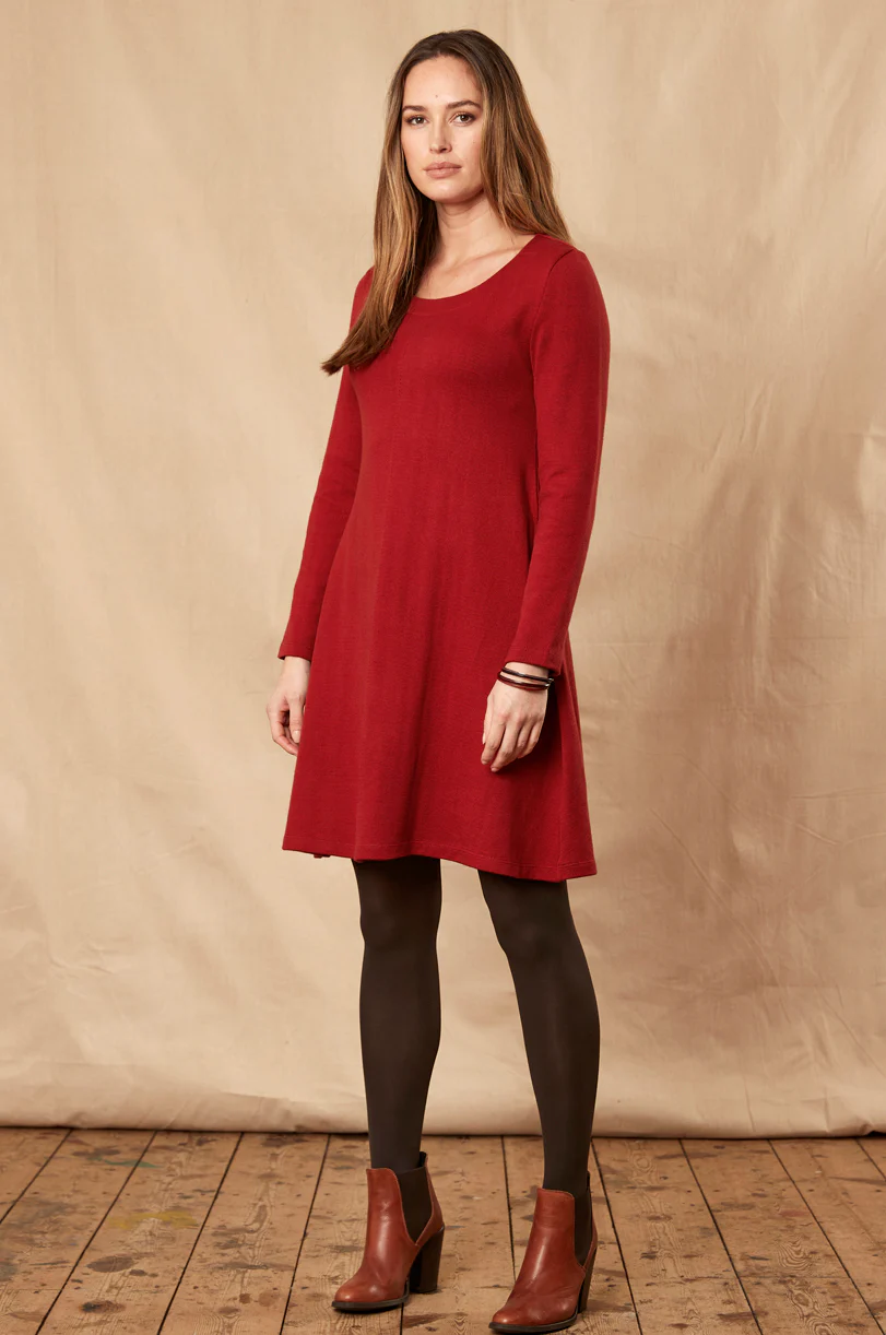 KQ3086 Organic Knitted Dress