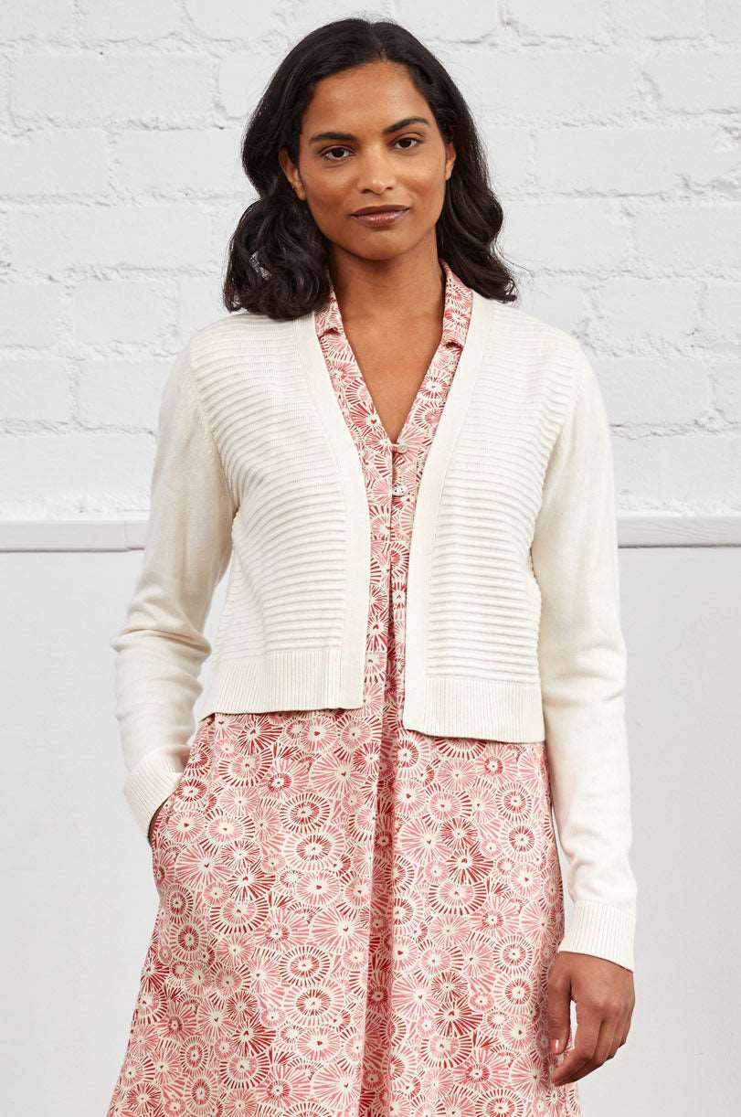 KT7052 Ribbed Cardi - Image 3
