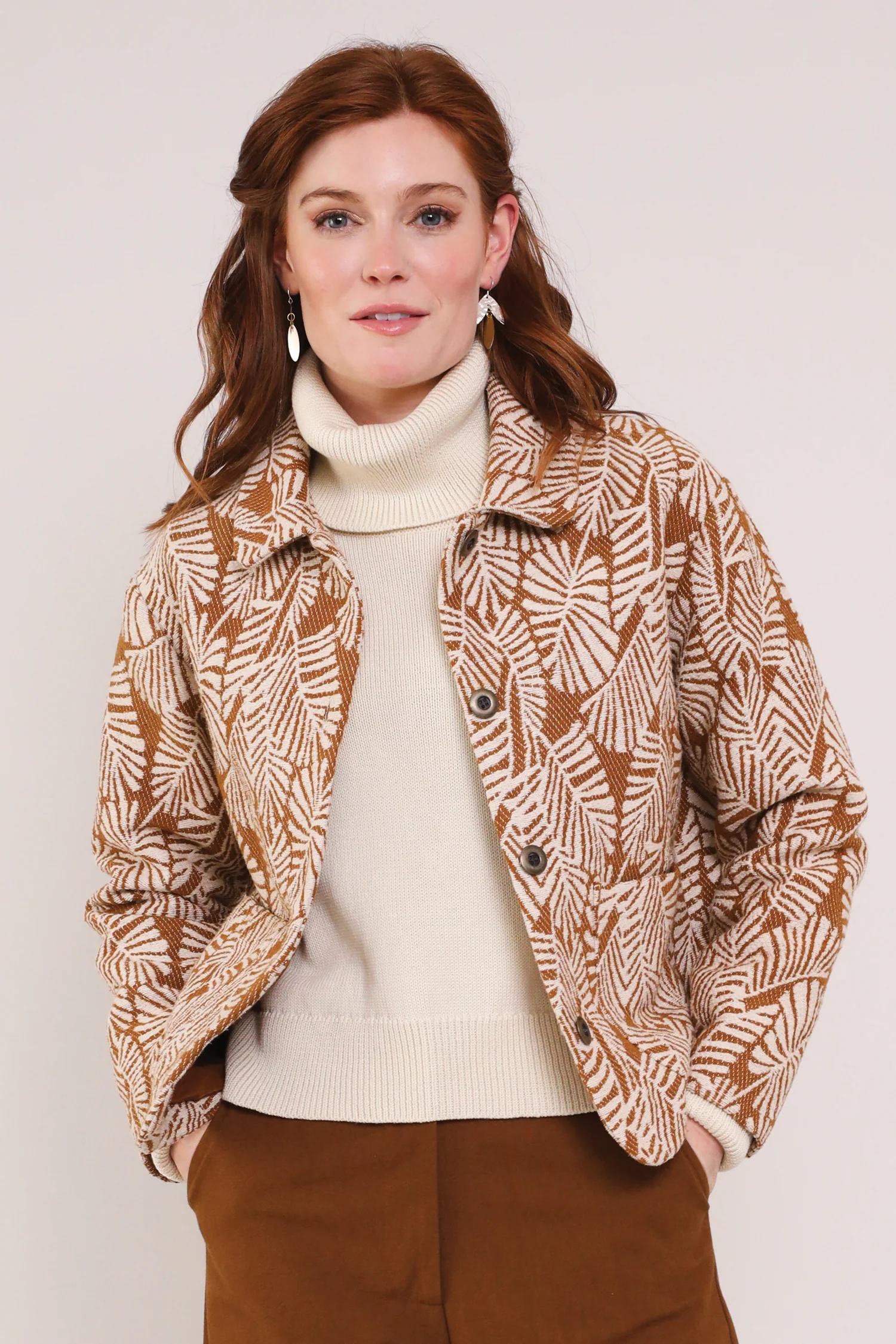 Cotton Handloom Jacket - Image 2