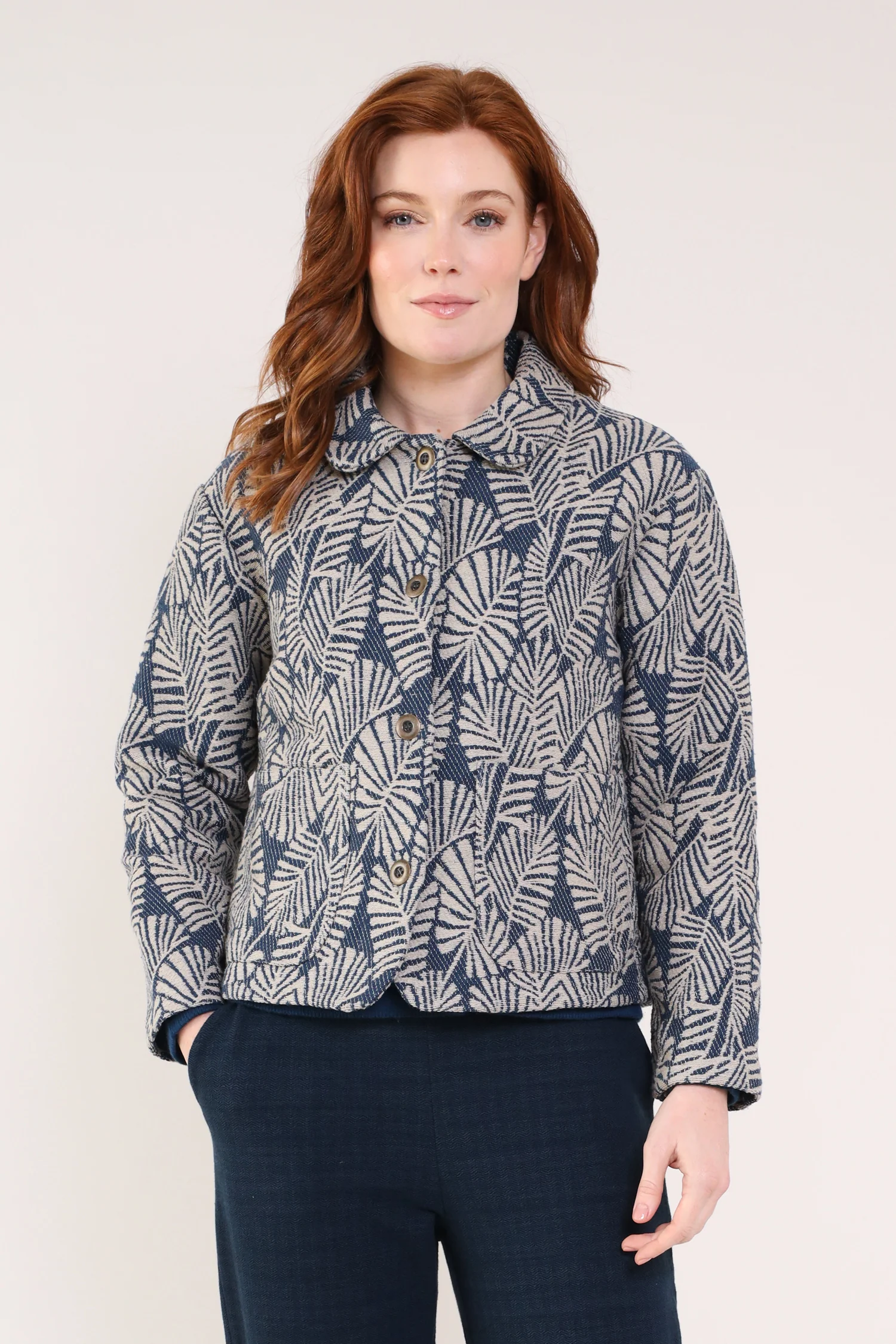 Cotton Handloom Jacket - Image 4