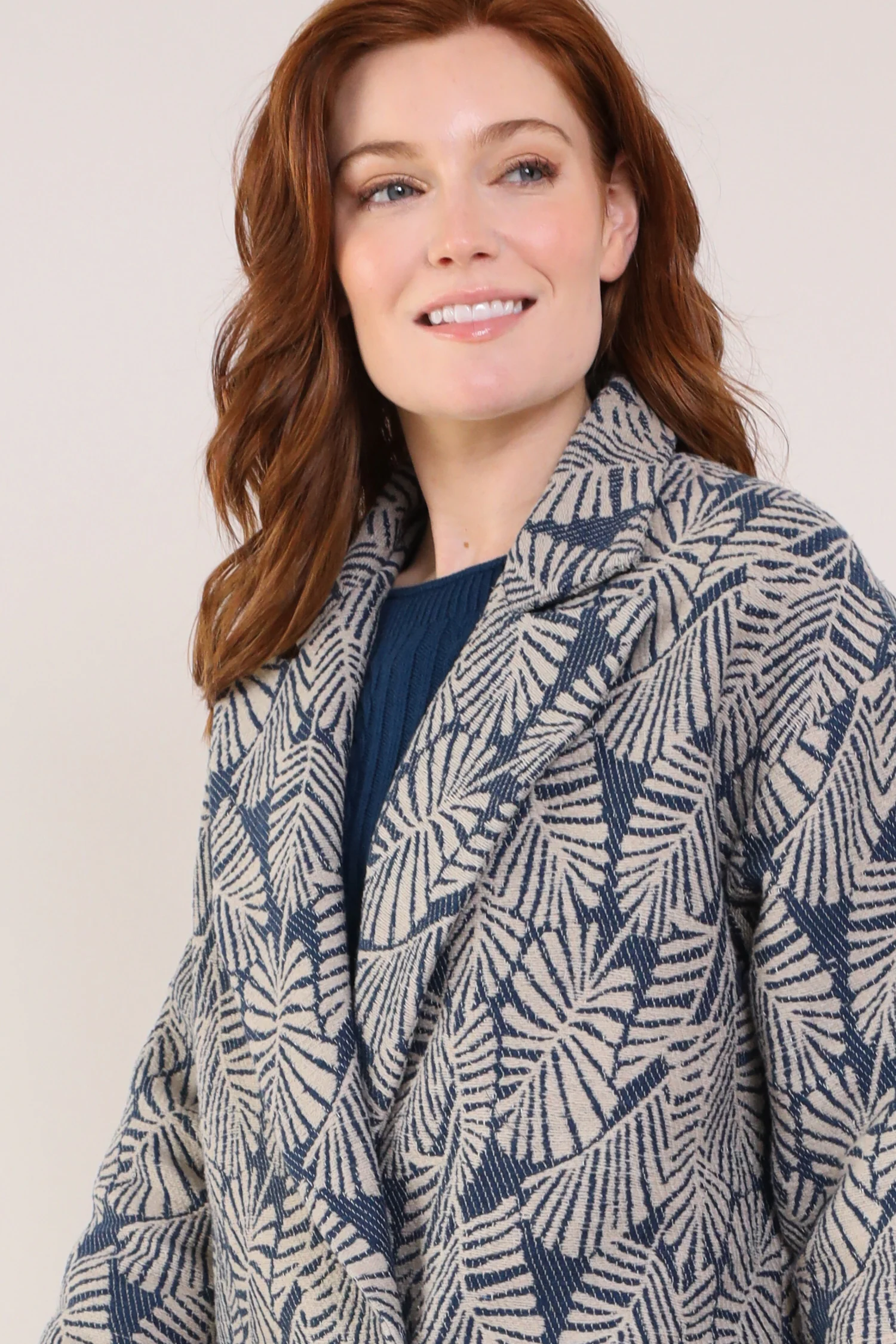Cotton Handloom Oversized Coat - Image 7