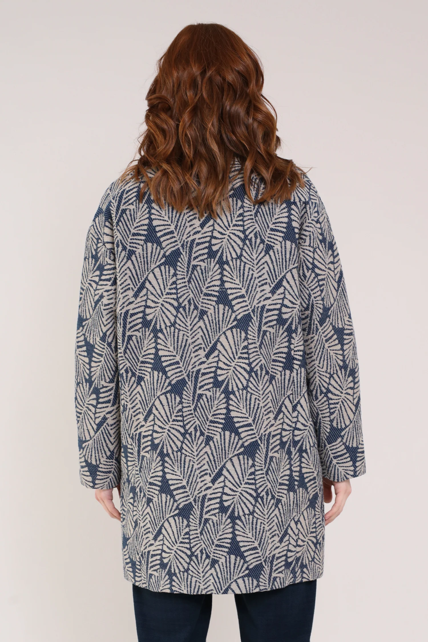Cotton Handloom Oversized Coat - Image 9