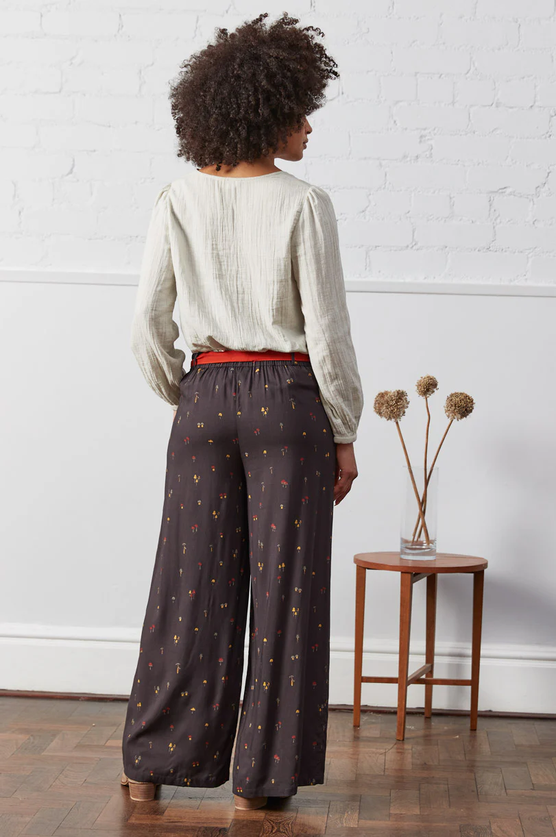 Lenzing Ecovero Tie Belt Trousers - Image 3