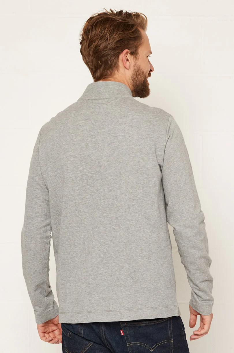 GOTS Organic Cotton Button Neck Top - Image 3
