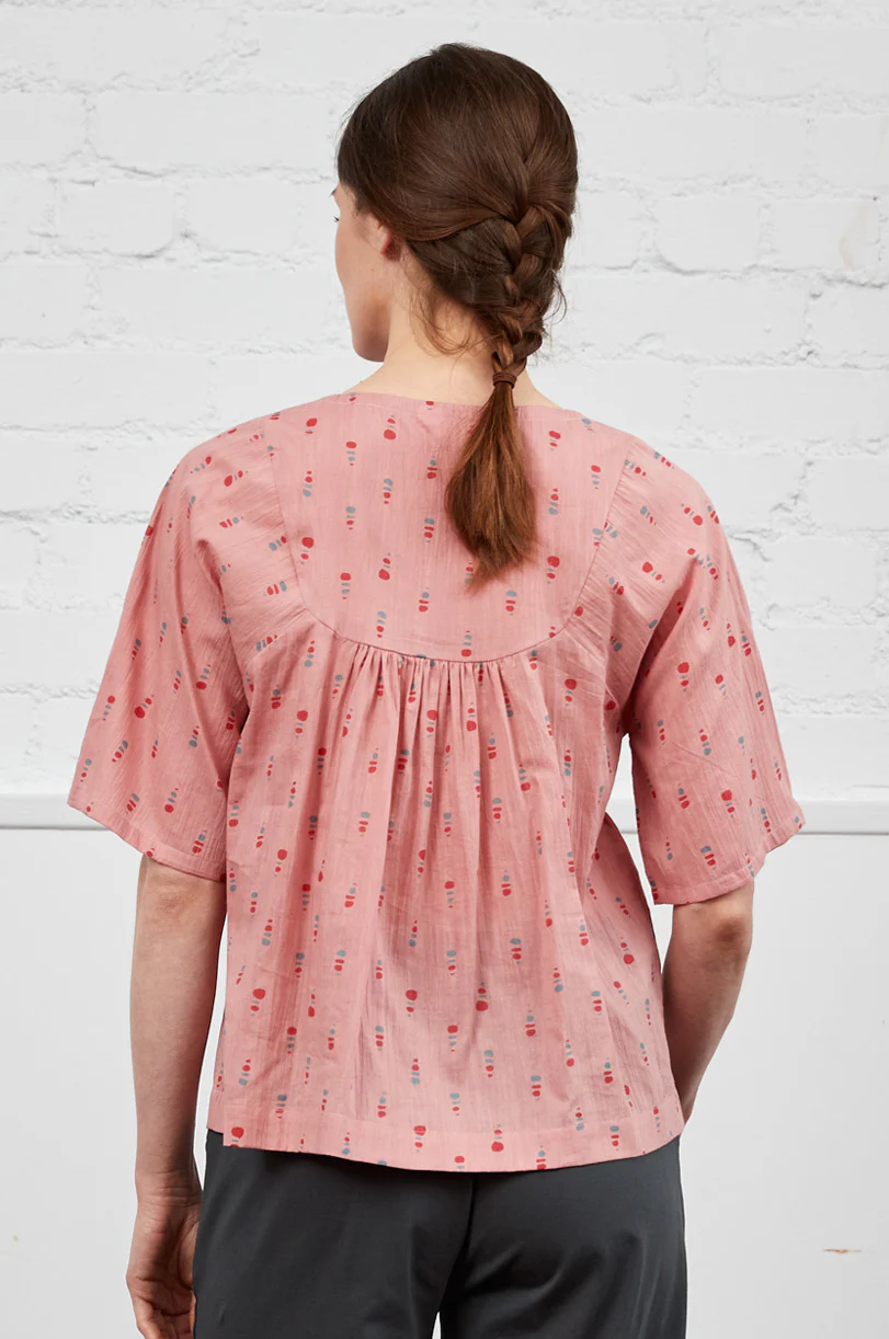 Cotton Voile Matisse Shirt - Image 3