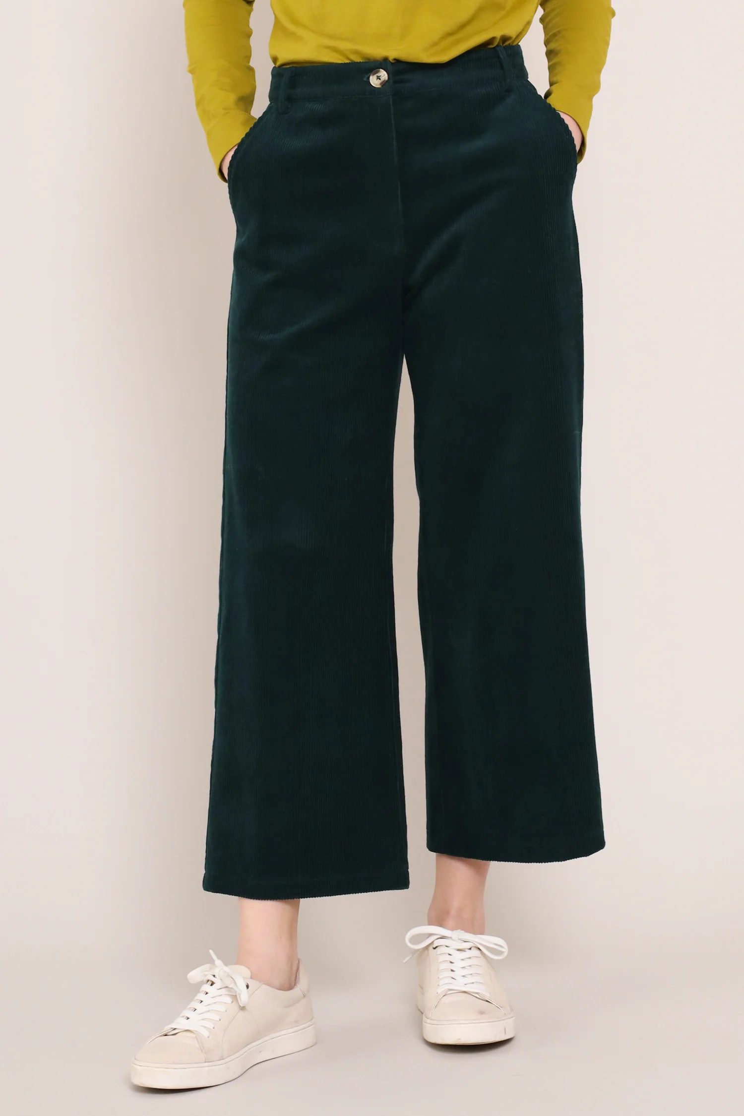Cotton Chunky Cord Trousers - Image 3