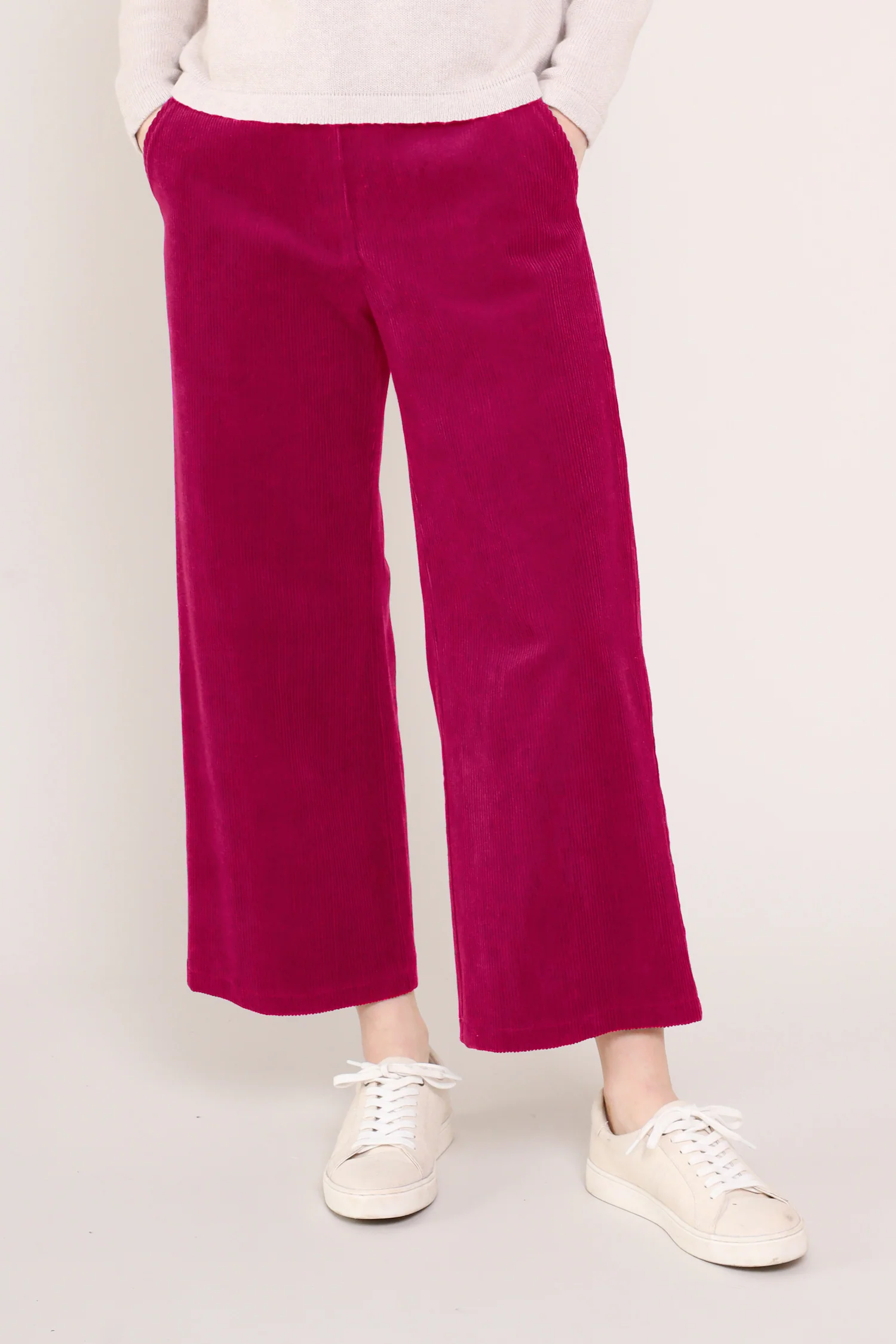 Cotton Chunky Cord Trousers - Image 5