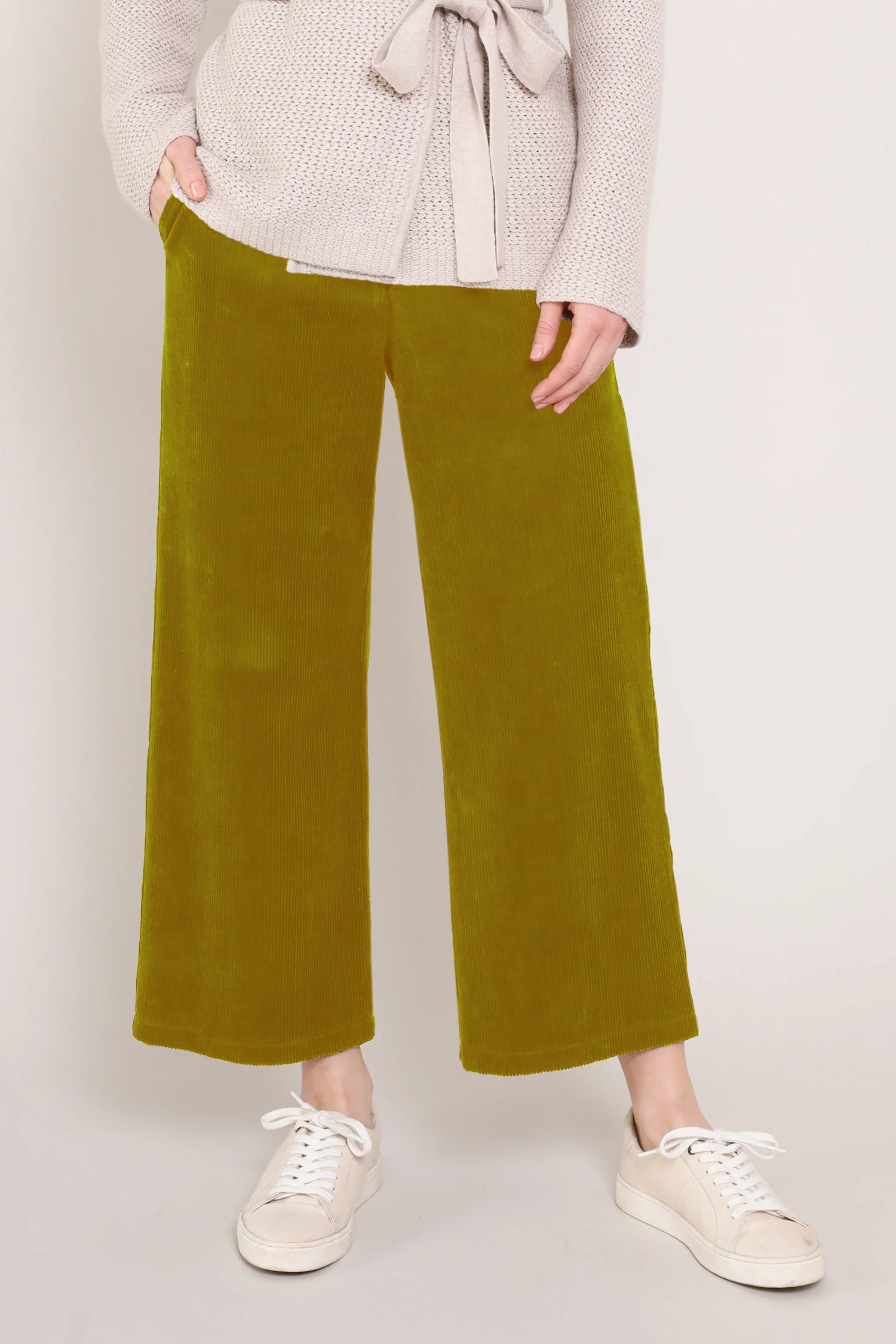 Cotton Chunky Cord Trousers - Image 6