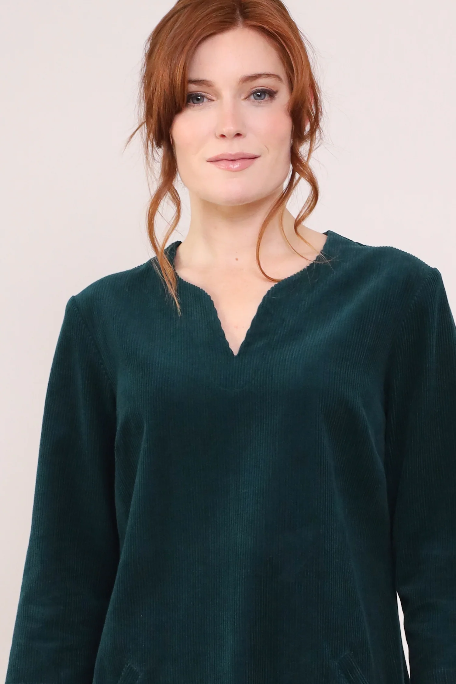 Cotton Chunky Cord Tunic Dress - Image 5