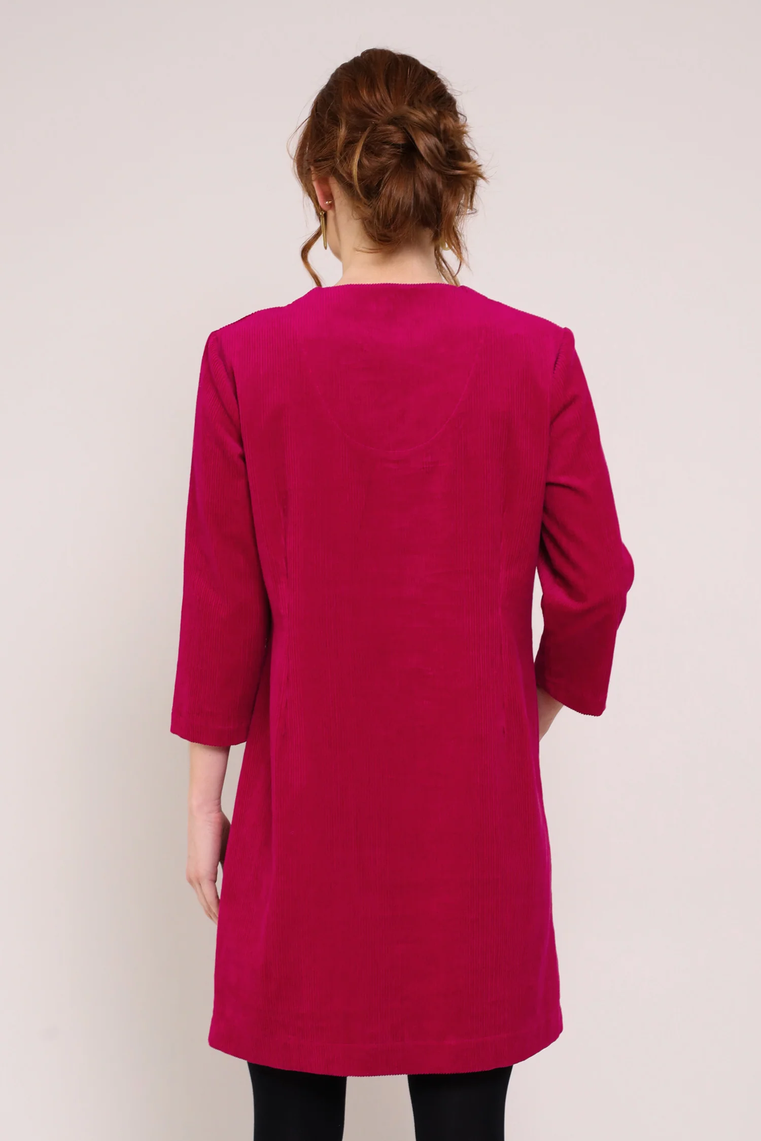 Cotton Chunky Cord Tunic Dress - Image 8