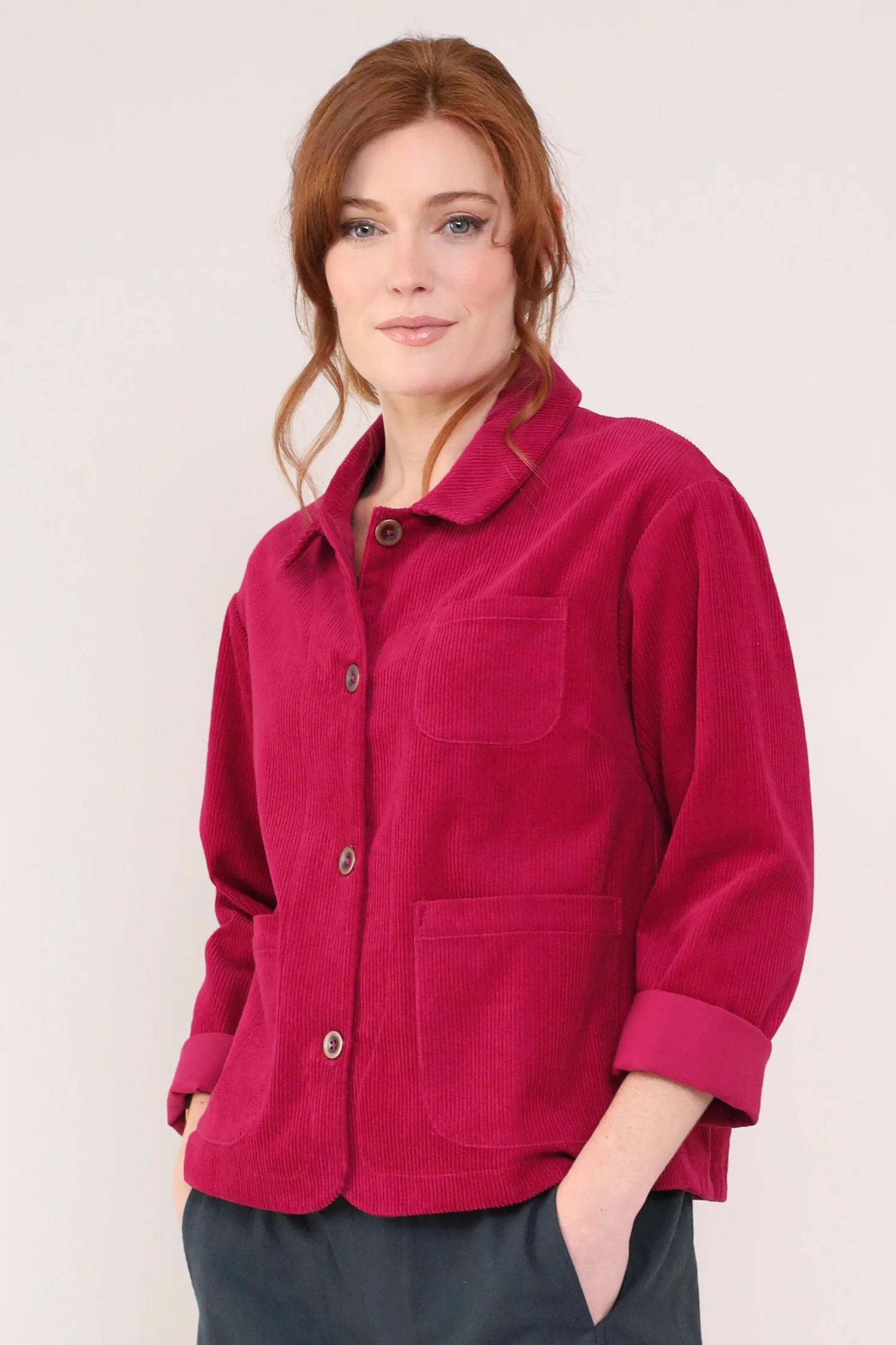 Chunky Cord Shacket - Image 11