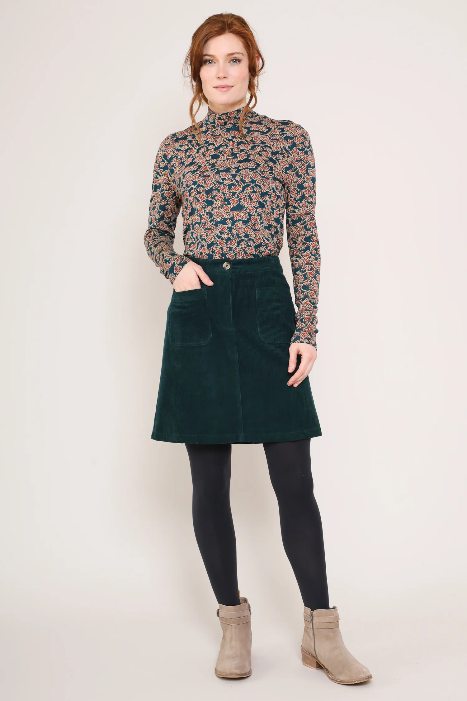 Chunky Cord Pocket Mini Skirt - Image 7